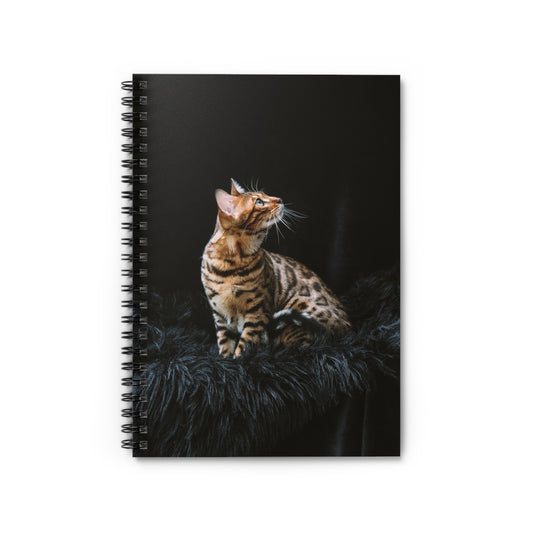 Cat Lover's Spiral Notebook - Ruled Line, Cute Cat Journal, Stationery Gift, Animal Lover Notebook, Pet Theme Planner, Cute Gifts