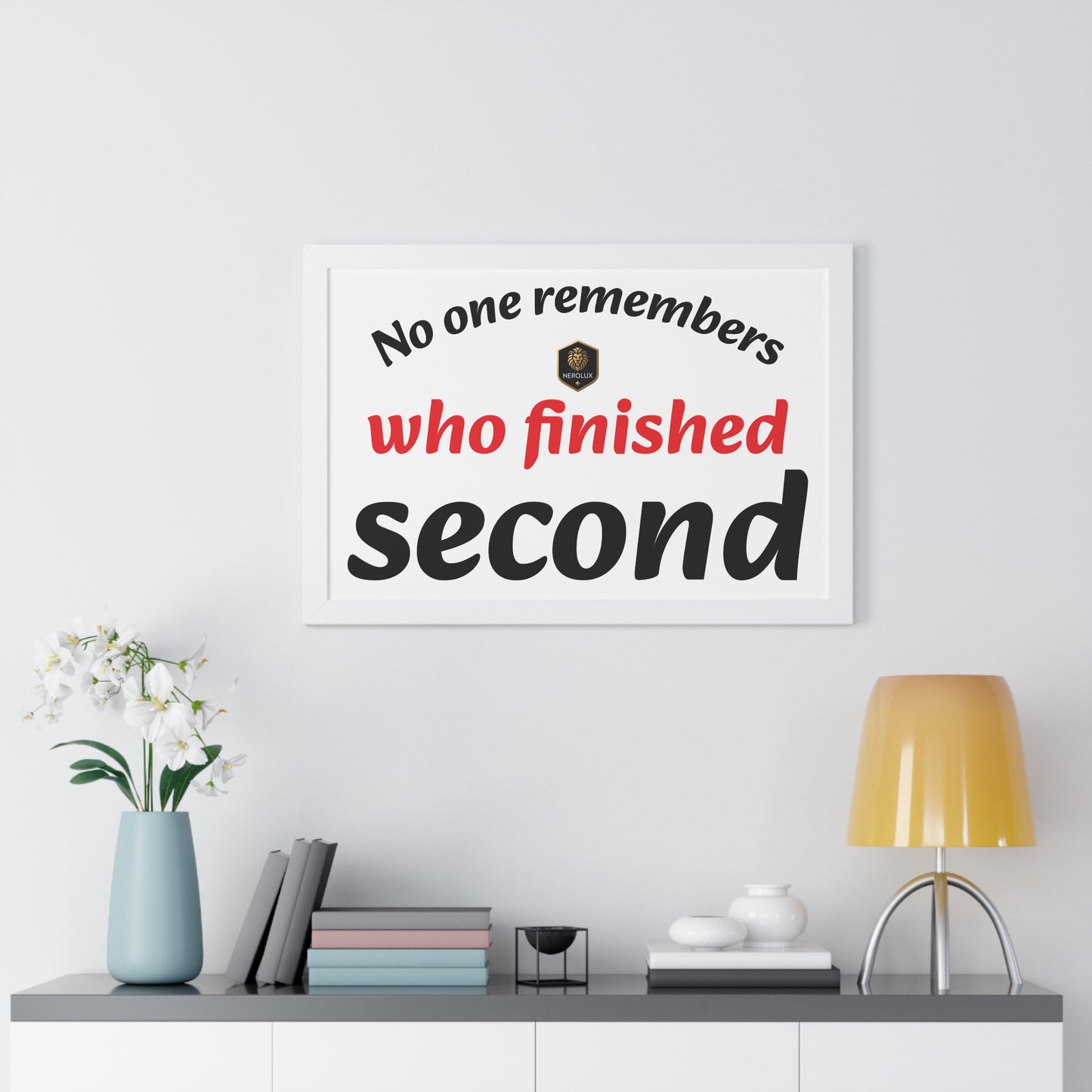 Motivational Wall Art Print, Home Decor, Gift for Runners, Inspirational Quote, Office Decor, Sporty Poster