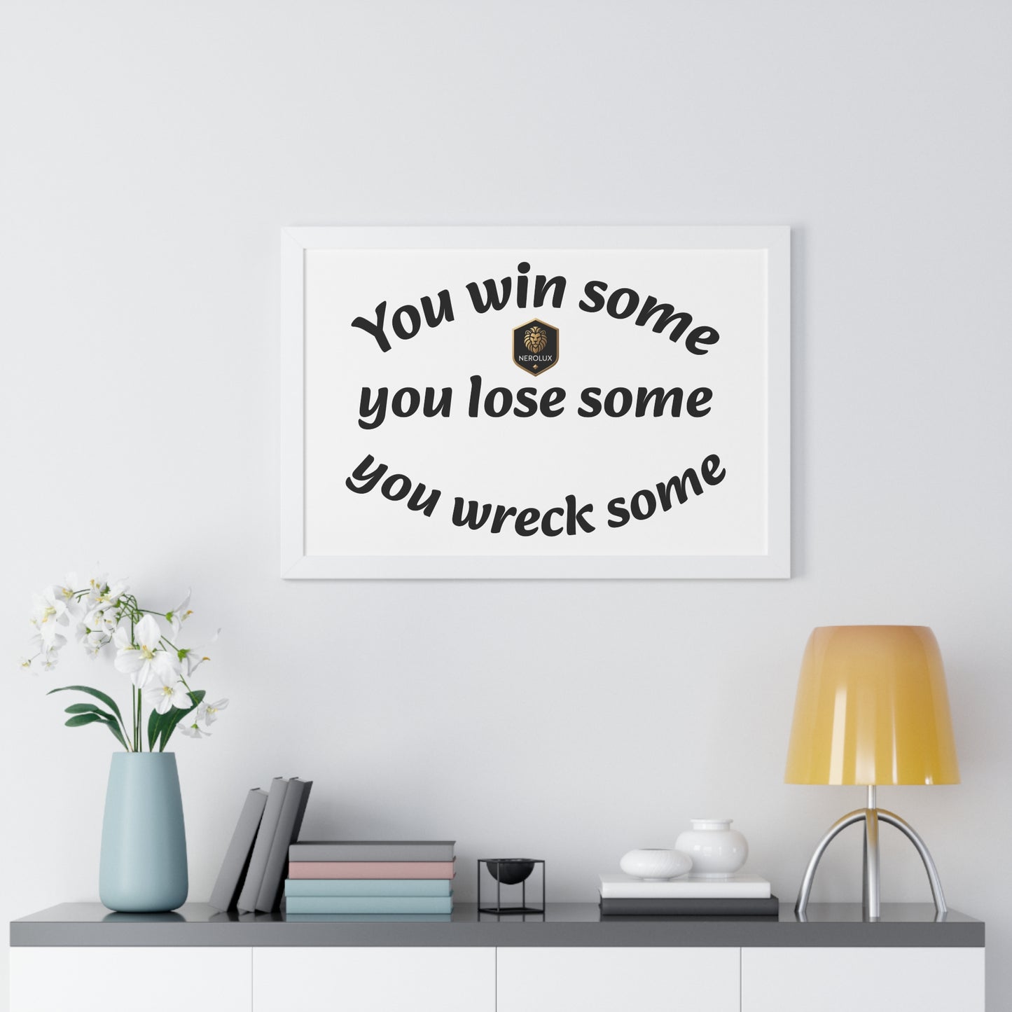 Motivational Wall Art, Framed Inspirational Poster, Home Decor, Man Cave Decor, Gift for Him, Positive Affirmation Print