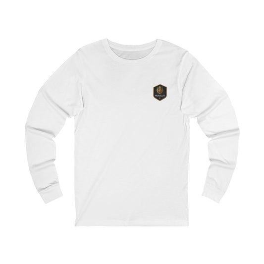 Casual Unisex Long Sleeve Tee with custom NEROLUX design