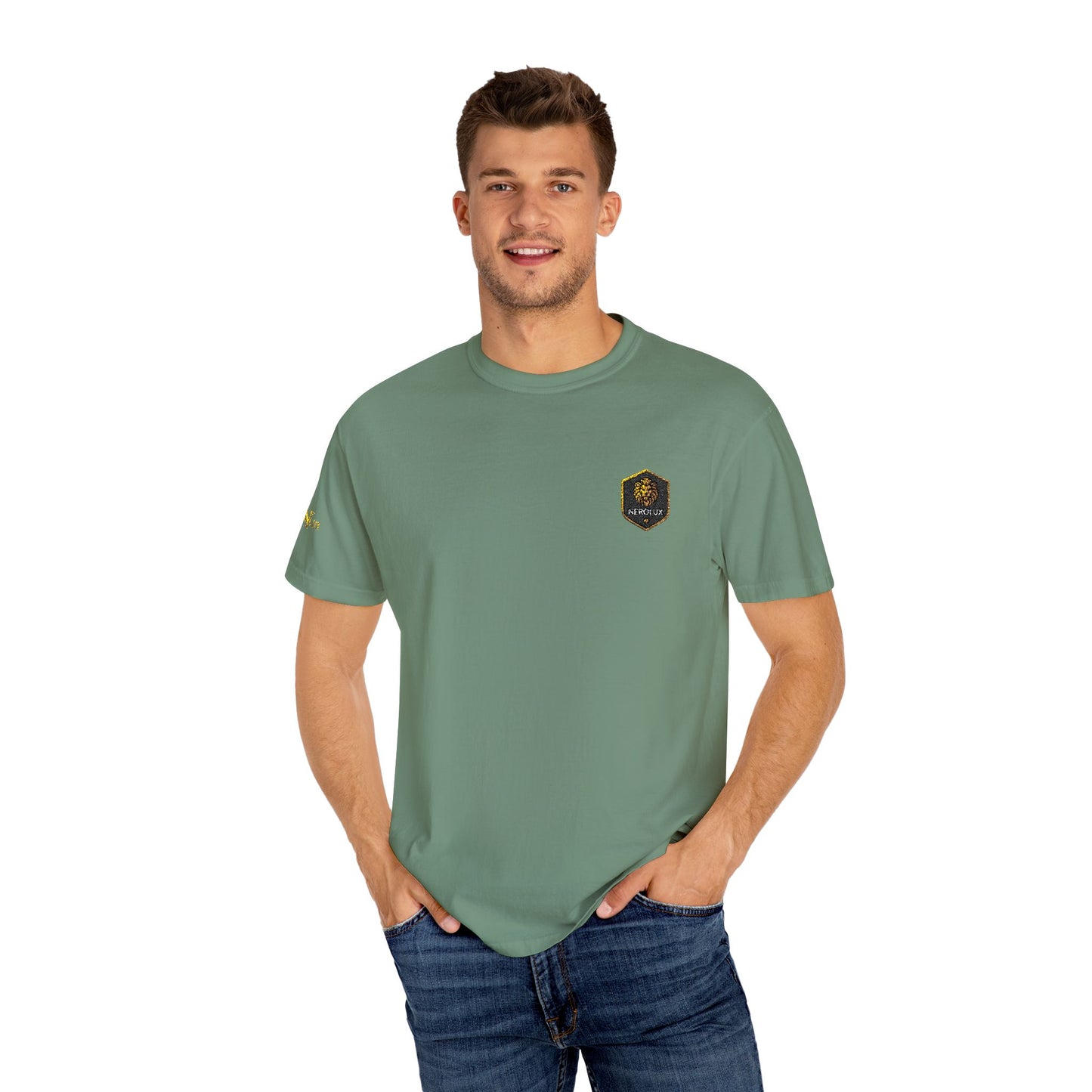Lion Crest Tee –T-Shirt by NEROLUX DESIGN