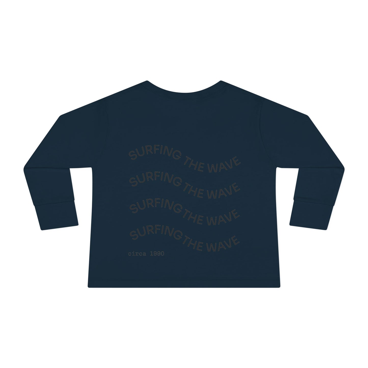 Toddler Long Sleeve Tee - "Battery Never Dies" Cute Shirt for Kids, Motivational Gift, Birthday, Everyday Wear, Playtime Apparel, Unisex Top