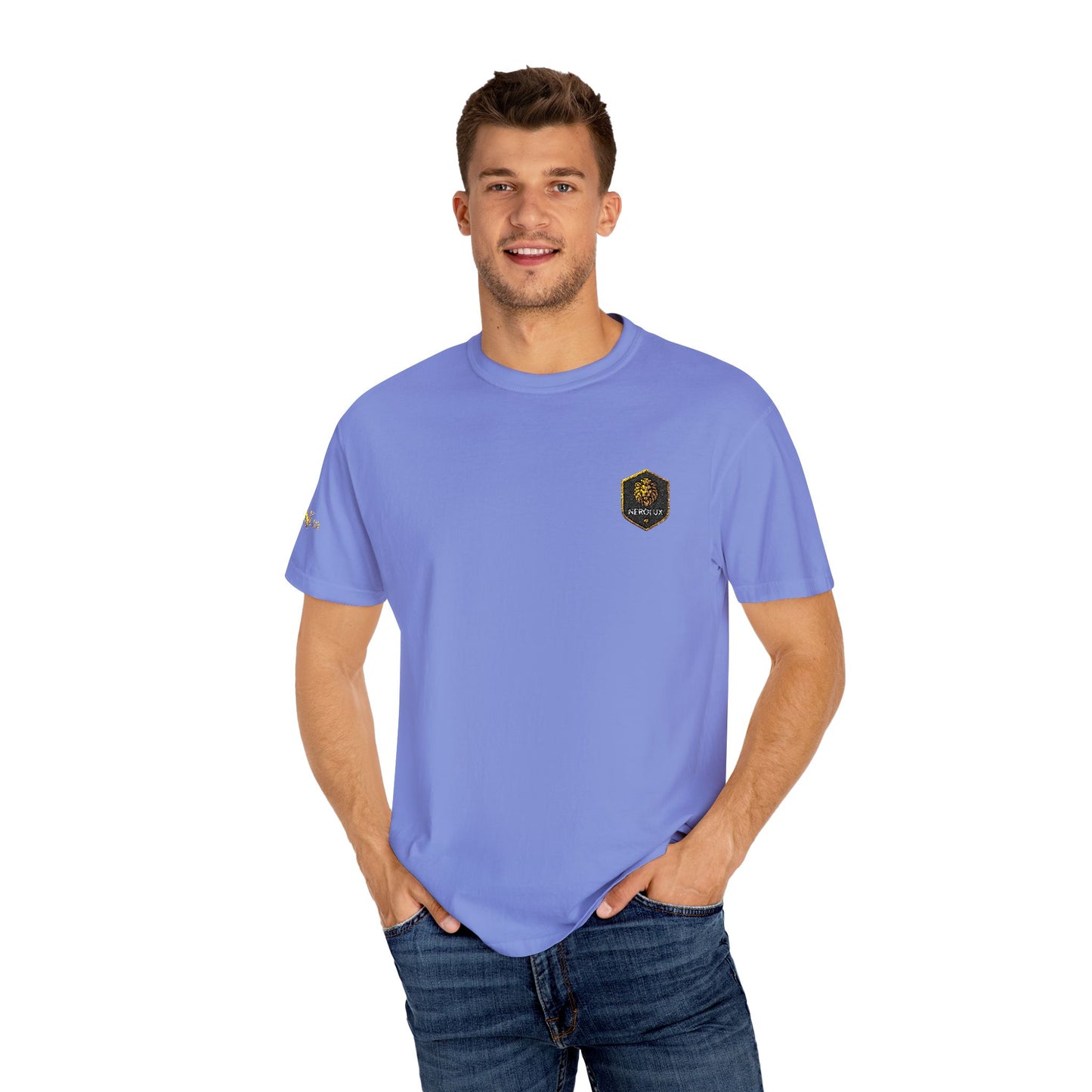 Lion Crest Tee –T-Shirt by NEROLUX DESIGN