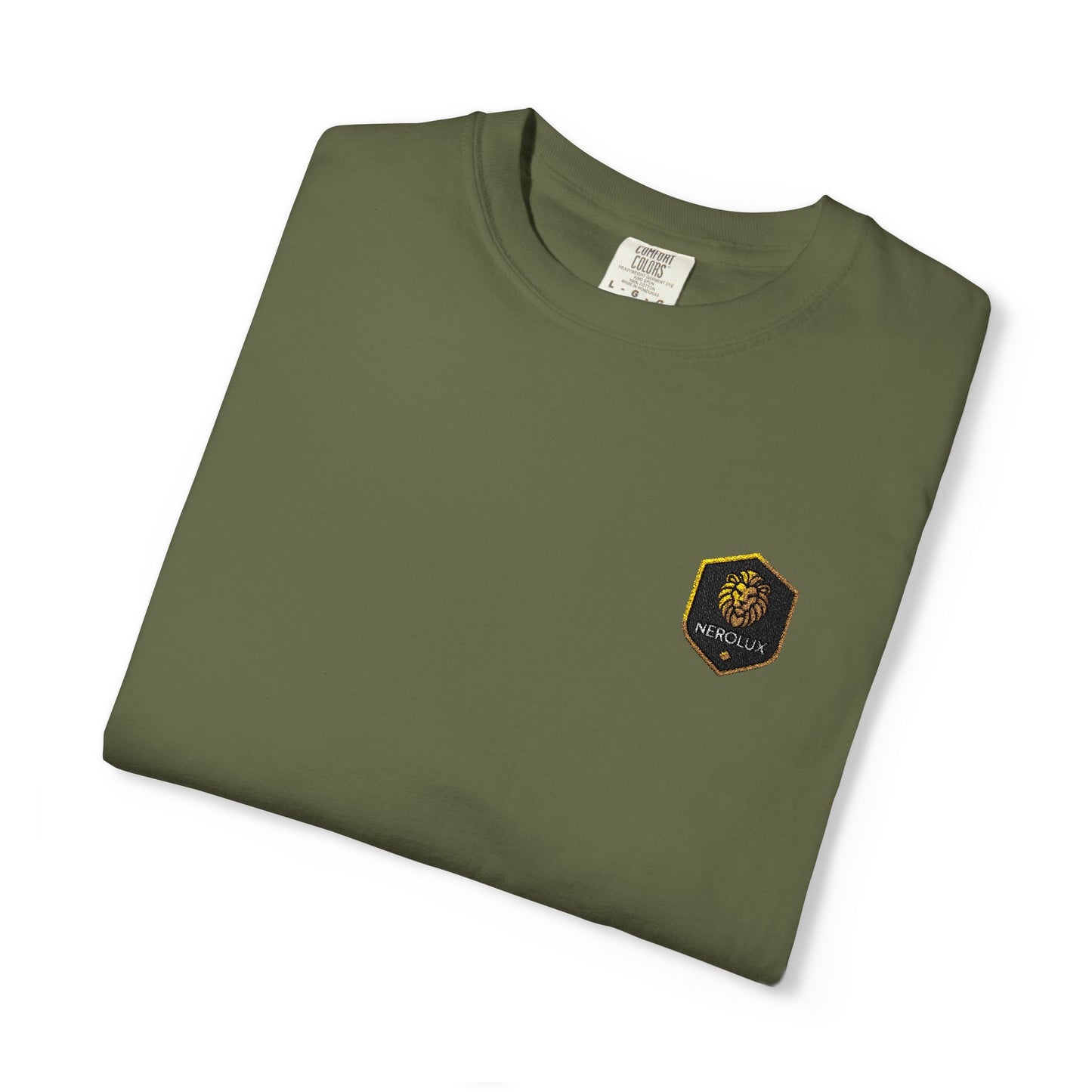 Lion Crest Tee –T-Shirt by NEROLUX DESIGN