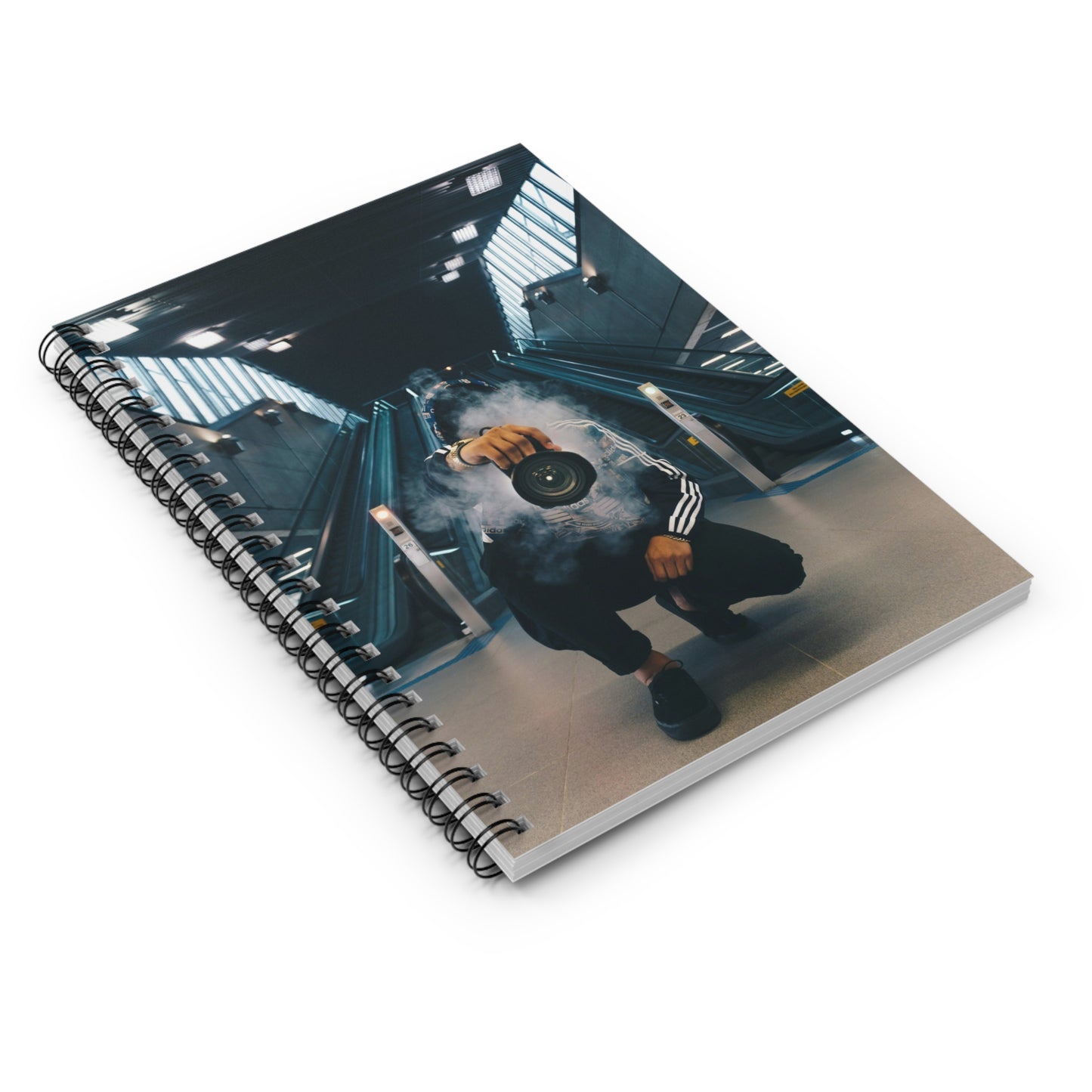 Urban Photography Spiral Notebook - Inspirational Journal for Creatives, Sketchbook, Writing Pad, Gift for Artists, School Supplies