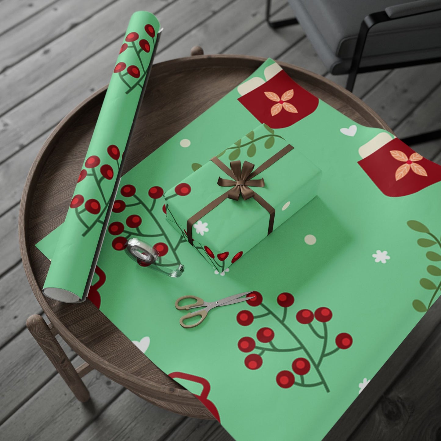 Seasonal Gift Wrap, Fun Holiday Wrapping Paper, Christmas Gift Wrap, Festive Wrapping Paper, Colorful Wrapping Sheets