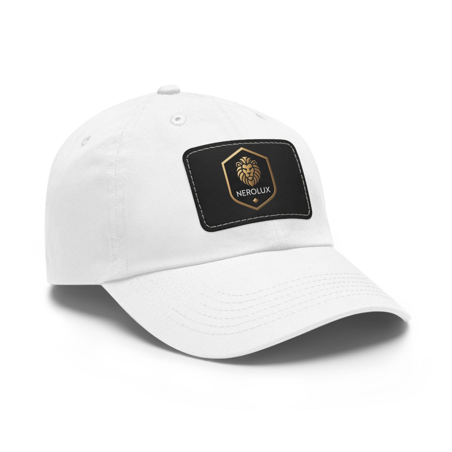 Stylish Dad Hat with Leather Patch - Perfect Gift for Dads designed by nerolux
