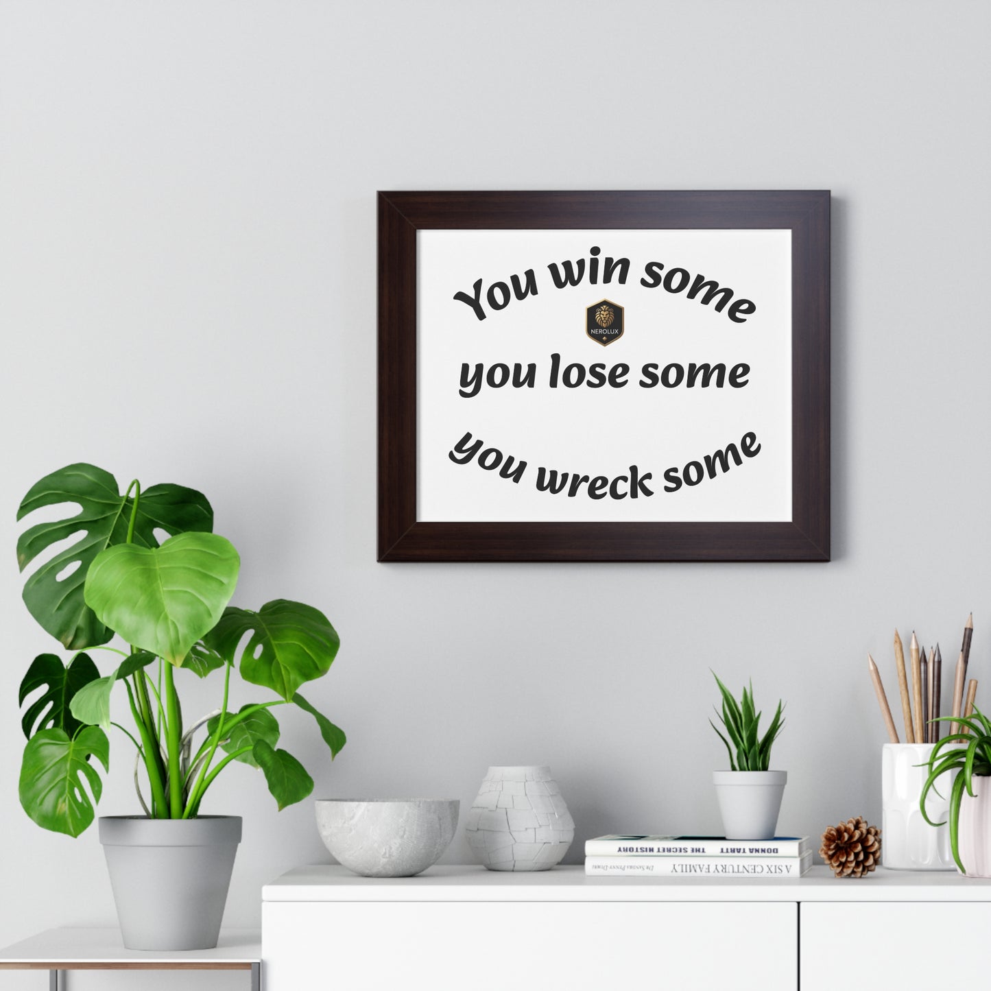 Motivational Wall Art, Framed Inspirational Poster, Home Decor, Man Cave Decor, Gift for Him, Positive Affirmation Print