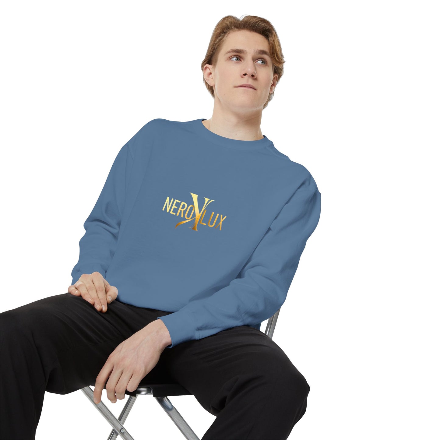 NeroLux Gold Script Sweatshirt