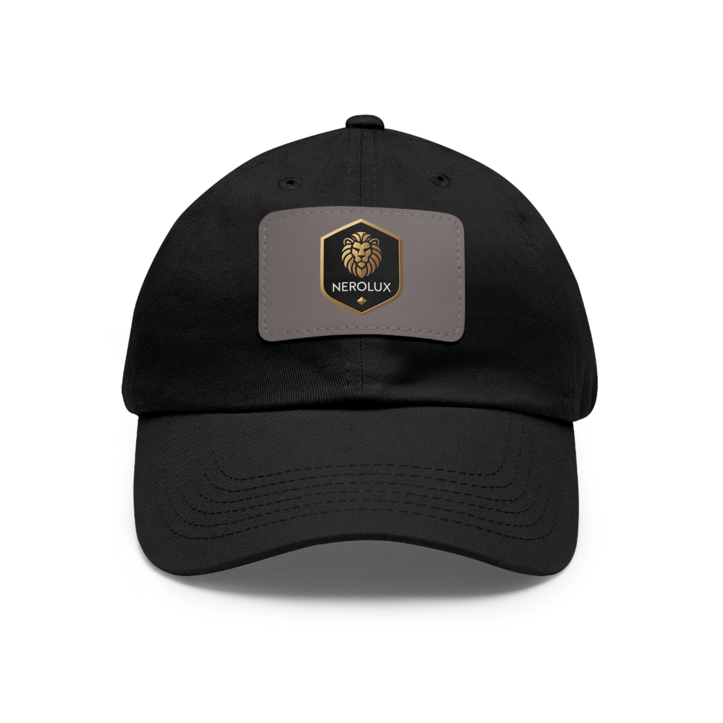 Stylish Dad Hat with Leather Patch - Perfect Gift for Dads designed by nerolux