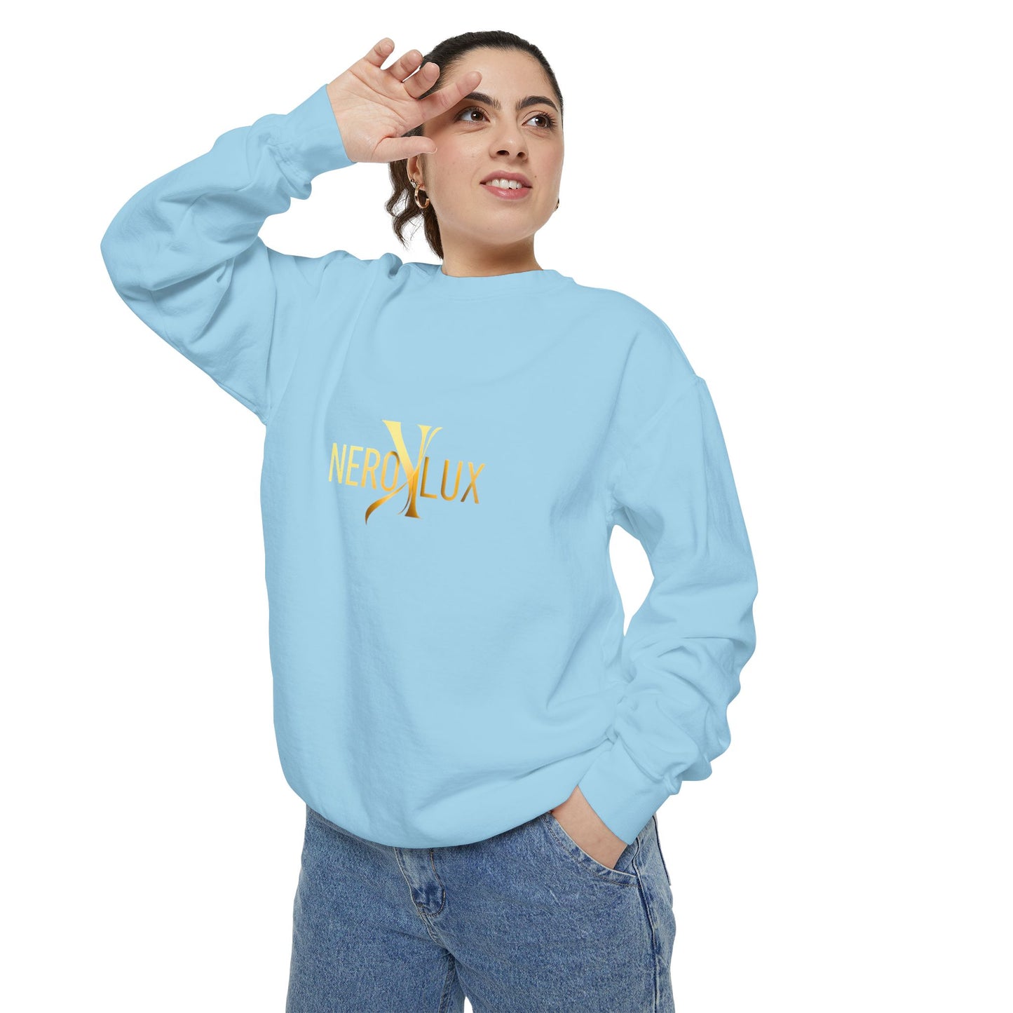 NeroLux Gold Script Sweatshirt
