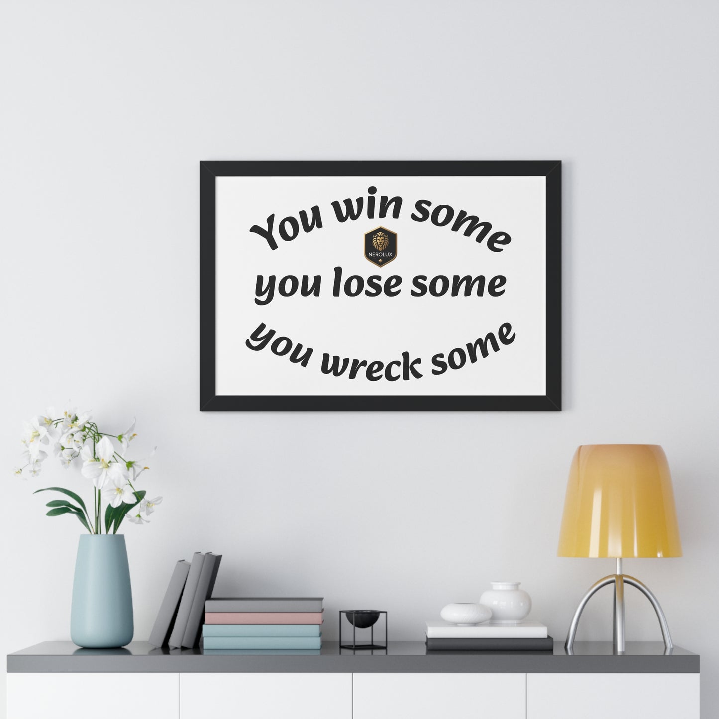 Motivational Wall Art, Framed Inspirational Poster, Home Decor, Man Cave Decor, Gift for Him, Positive Affirmation Print