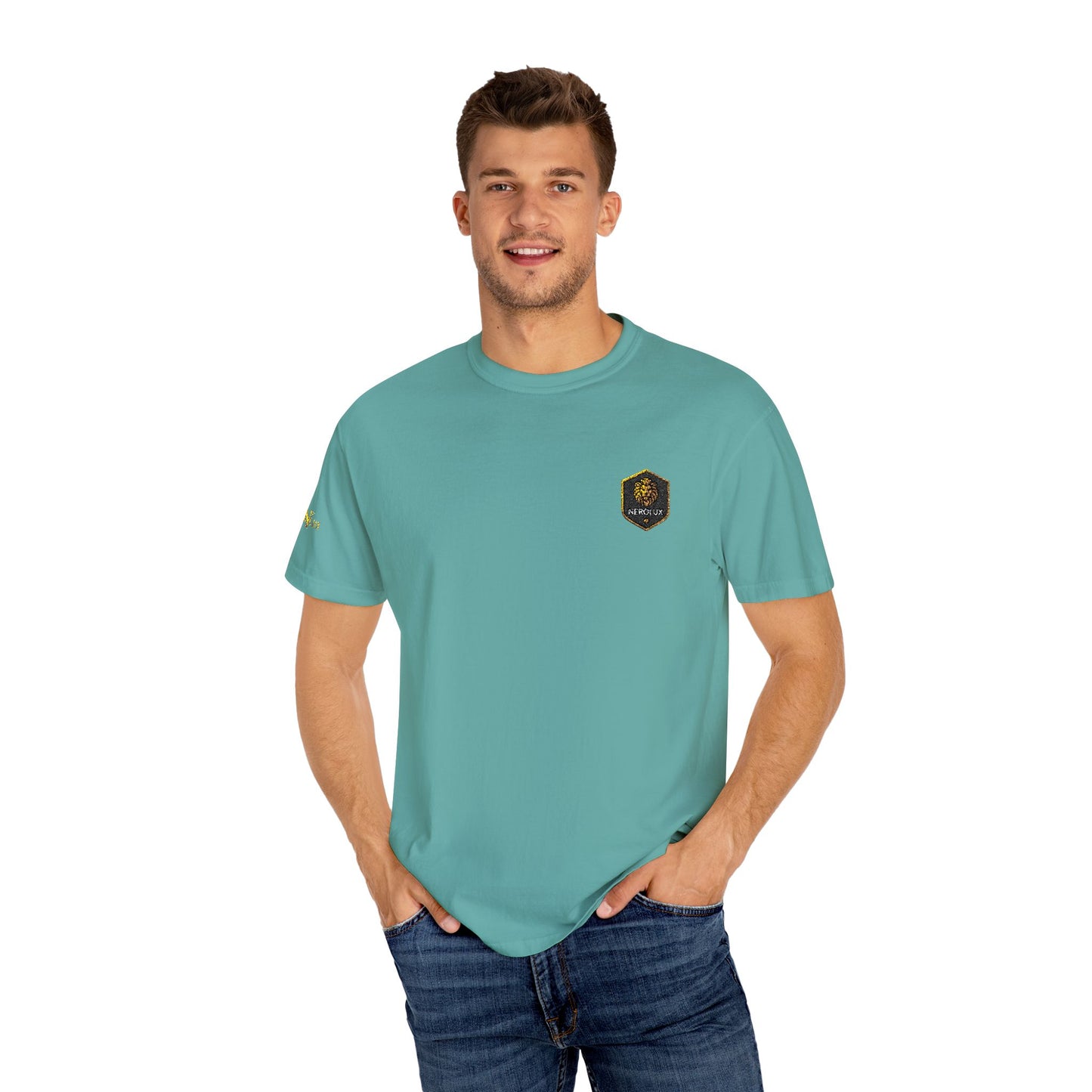 Lion Crest Tee –T-Shirt by NEROLUX DESIGN