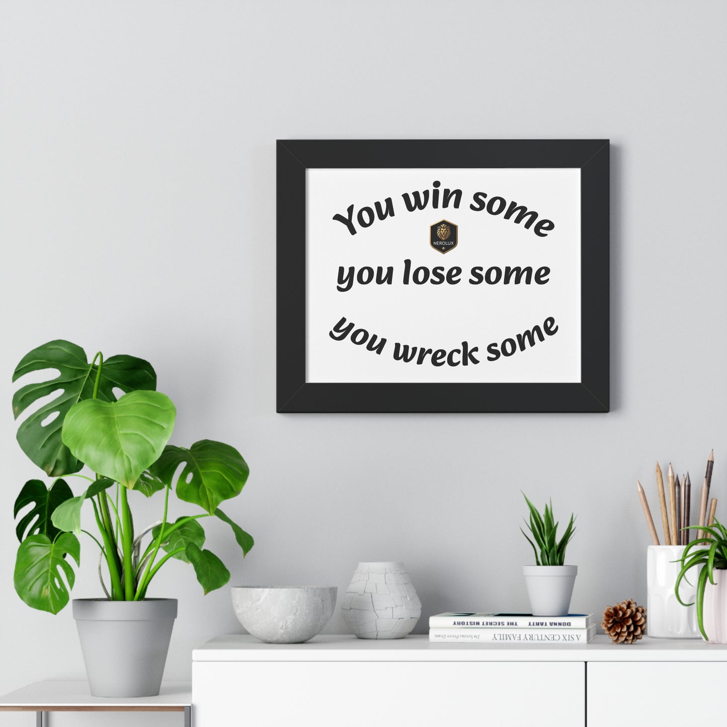 Motivational Wall Art, Framed Inspirational Poster, Home Decor, Man Cave Decor, Gift for Him, Positive Affirmation Print