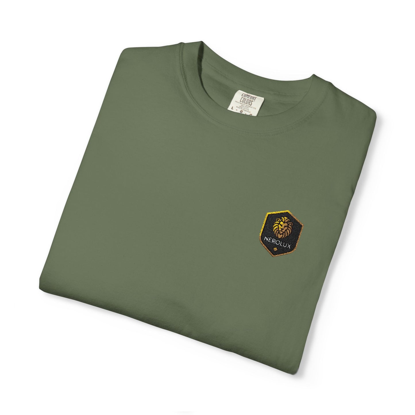 Lion Crest Tee –T-Shirt by NEROLUX DESIGN