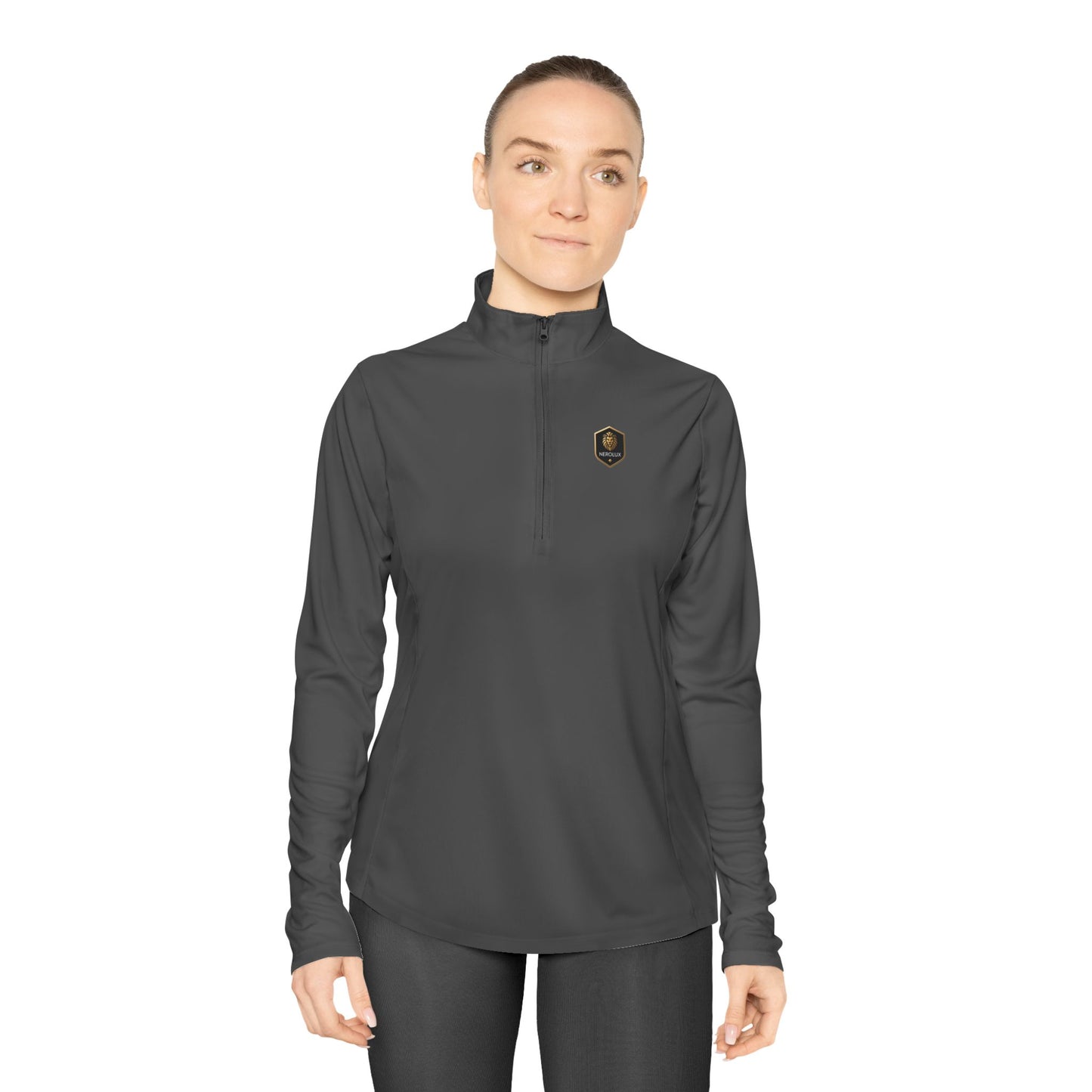Ladies Zip Pullover – Performance Activewear by NEROLUX DESIGN