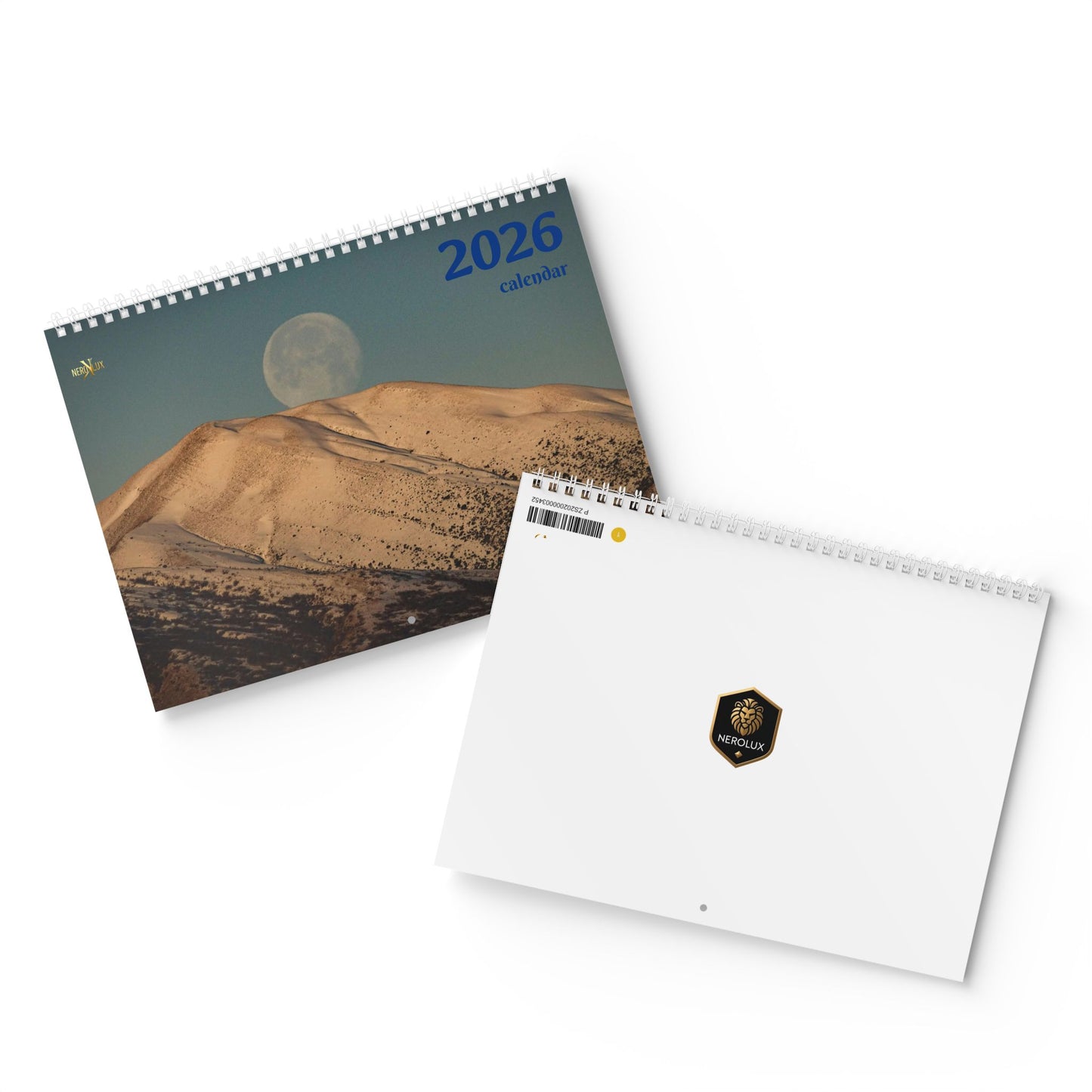 Standard Wall Calendar 2026 | Nature Photography, Monthly Planner, Yearly Organizer, Home & Office Decor