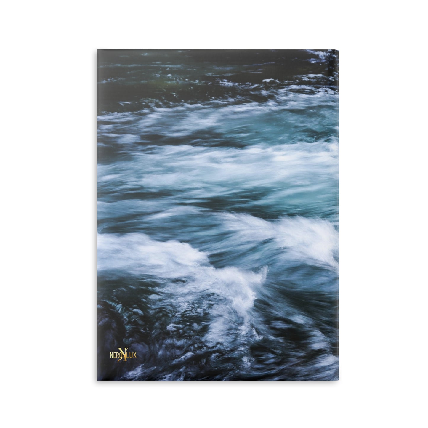 Ocean-Inspired Hardcover Notebook, Nature Journal, Puffy Cover Diary, Water-Themed Sketchbook, Gift for Writers