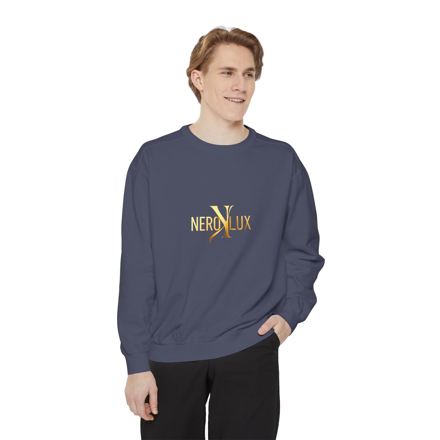 NeroLux Gold Script Sweatshirt