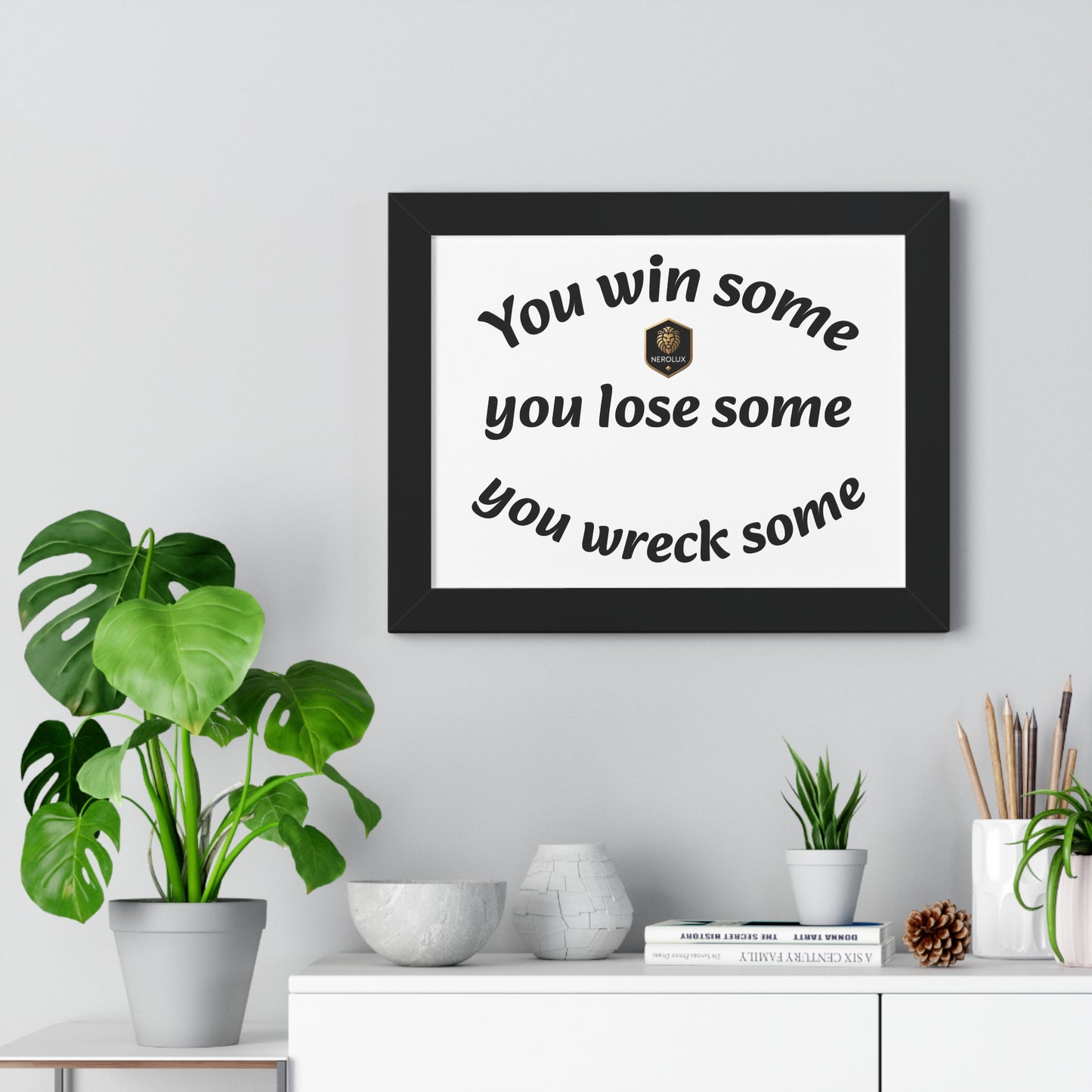 Motivational Wall Art, Framed Inspirational Poster, Home Decor, Man Cave Decor, Gift for Him, Positive Affirmation Print