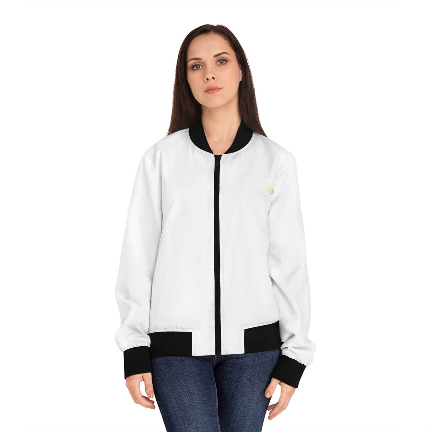 Women’s Embroidered Bomber Jacket