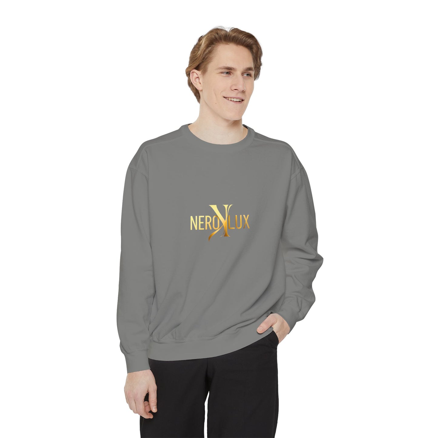 NeroLux Gold Script Sweatshirt