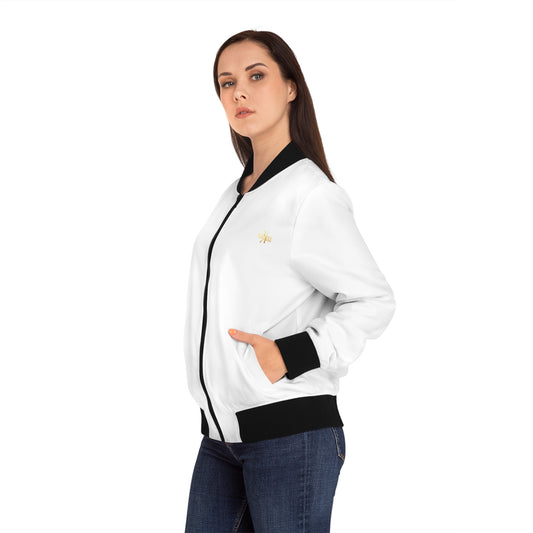 Women’s Embroidered Bomber Jacket