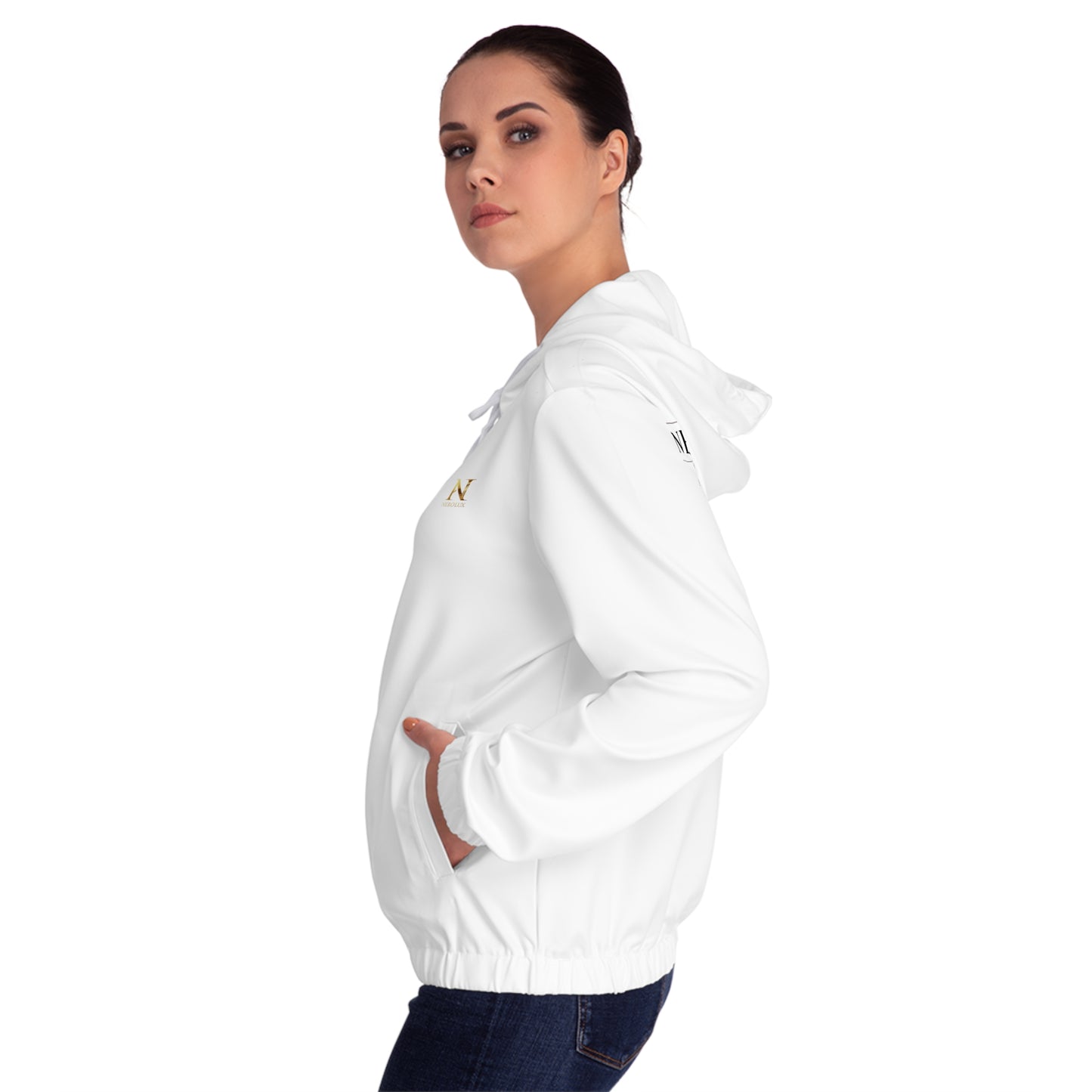 Women’s Full-Zip Hoodie — NEROLUX  Lightweight Zip-Up