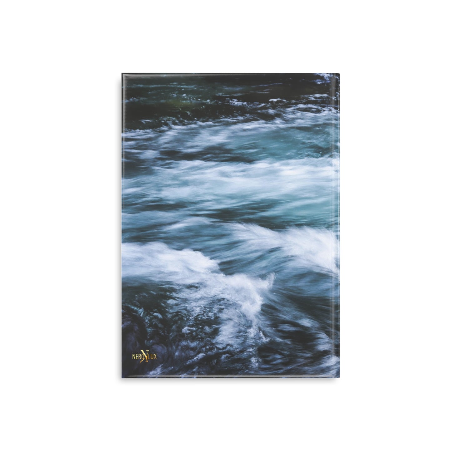 Ocean-Inspired Hardcover Notebook, Nature Journal, Puffy Cover Diary, Water-Themed Sketchbook, Gift for Writers