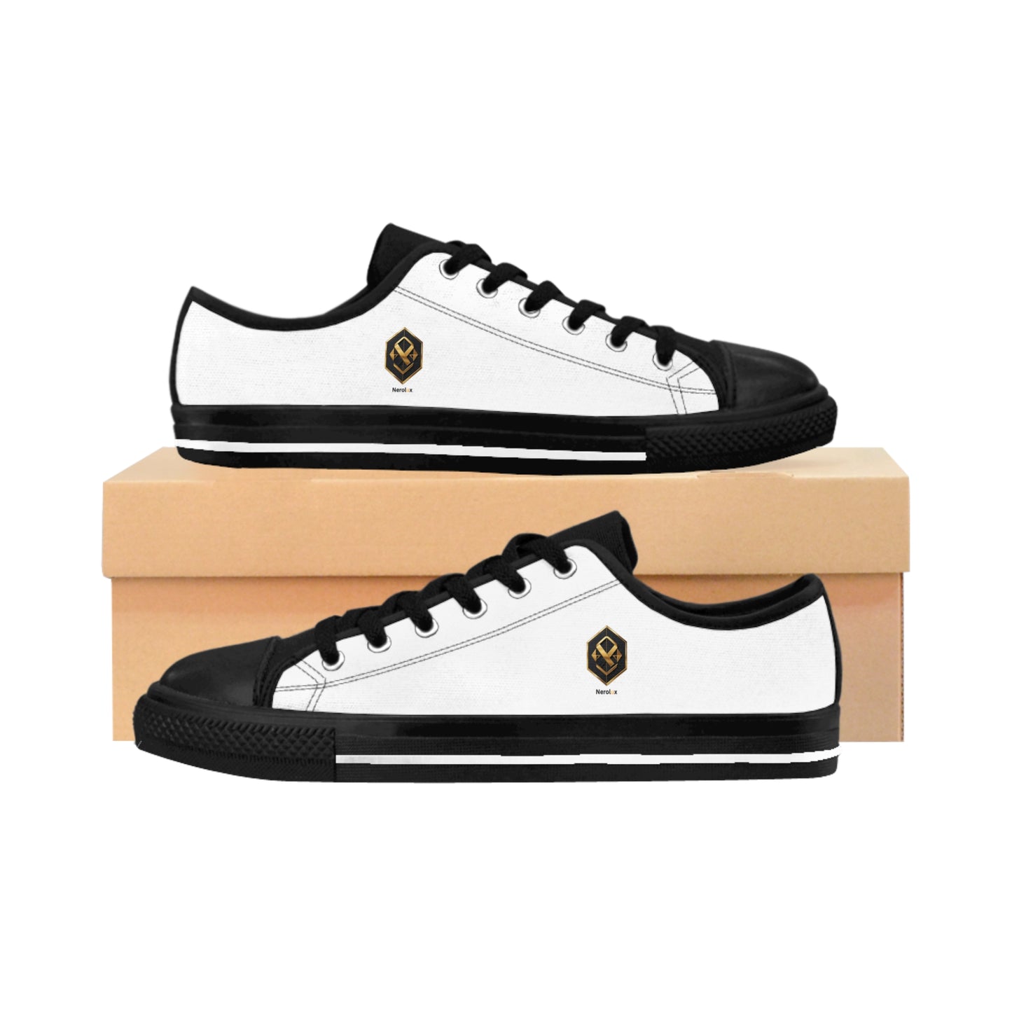 Custom Men's Sneakers - Classic Casual Design by Nerolux