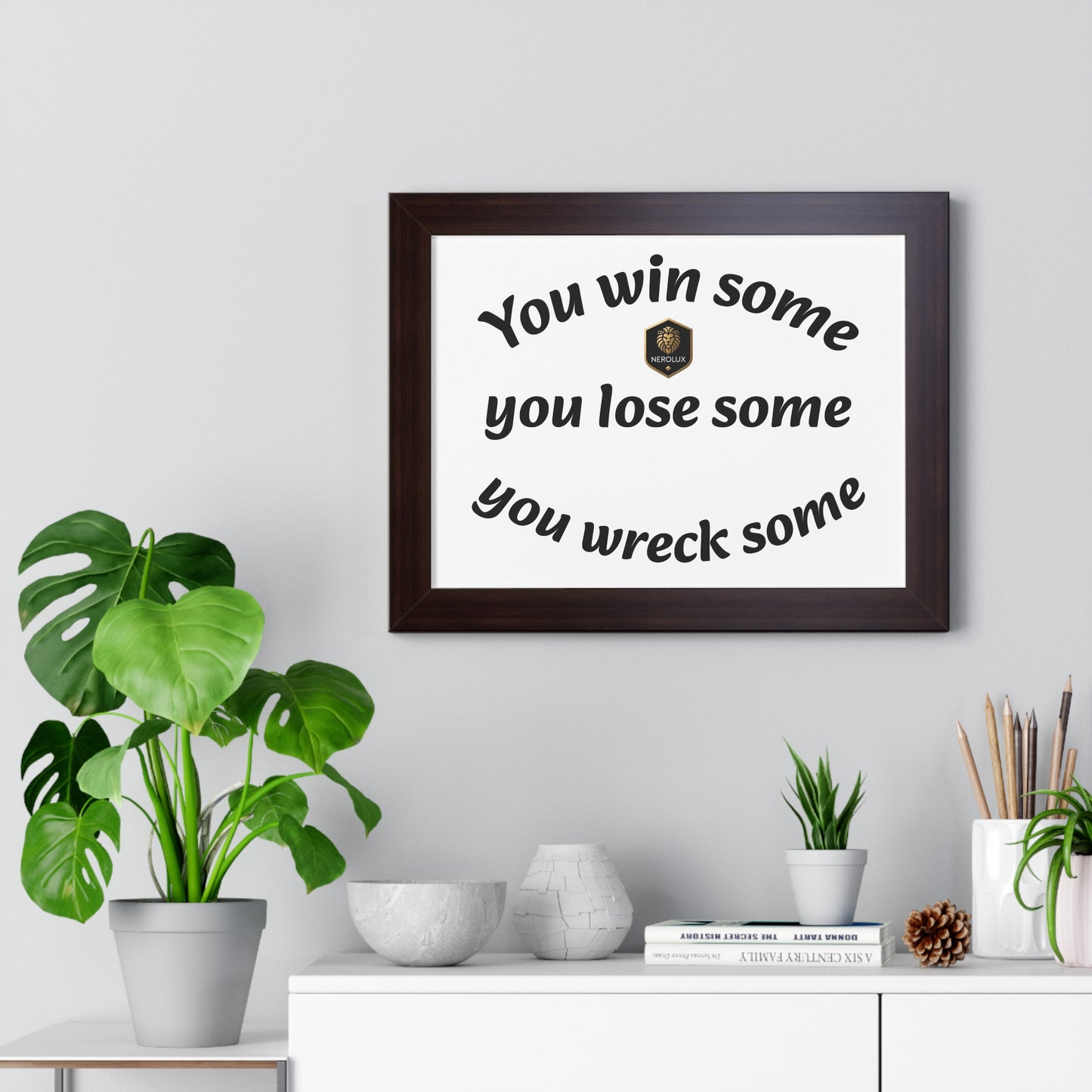 Motivational Wall Art, Framed Inspirational Poster, Home Decor, Man Cave Decor, Gift for Him, Positive Affirmation Print
