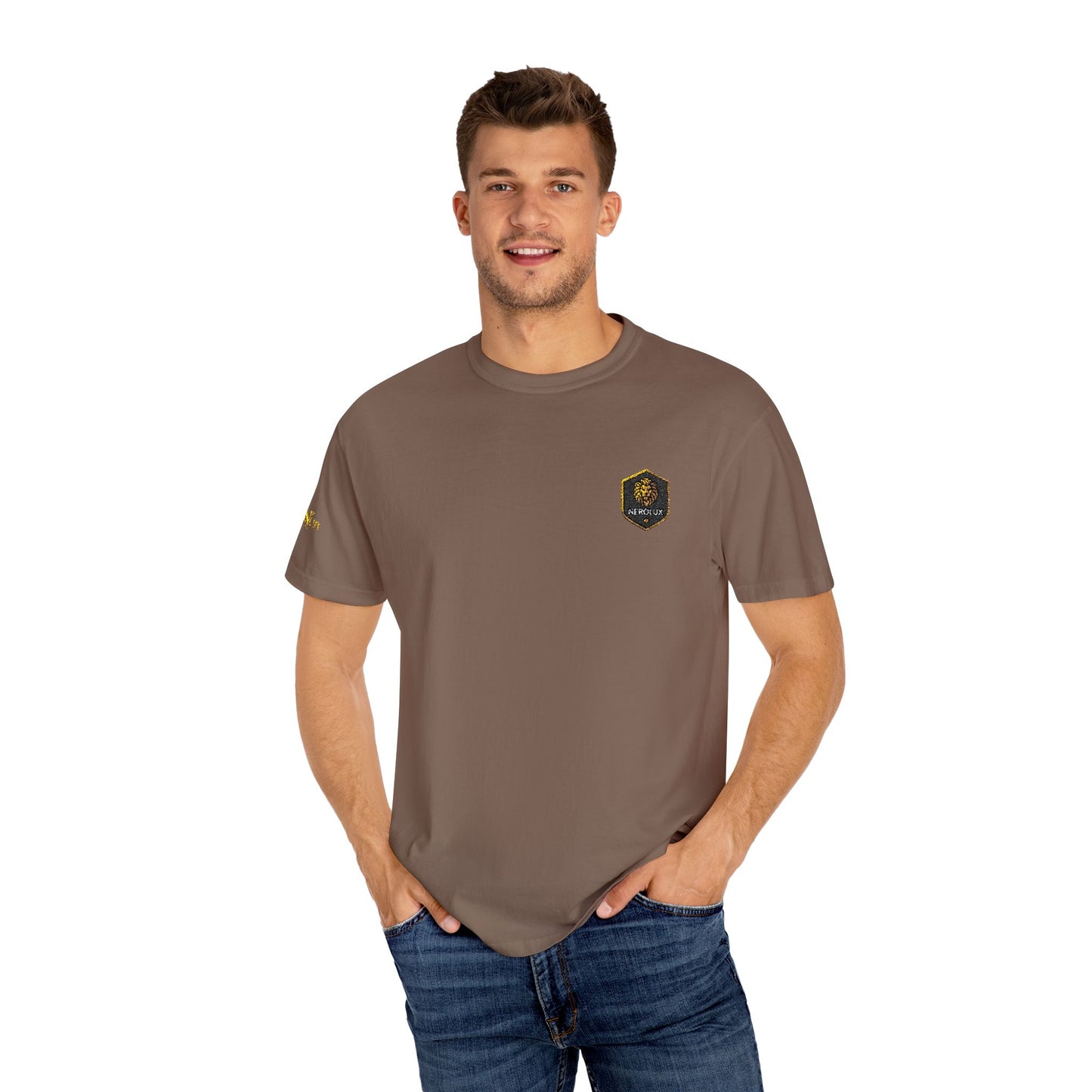 Lion Crest Tee –T-Shirt by NEROLUX DESIGN