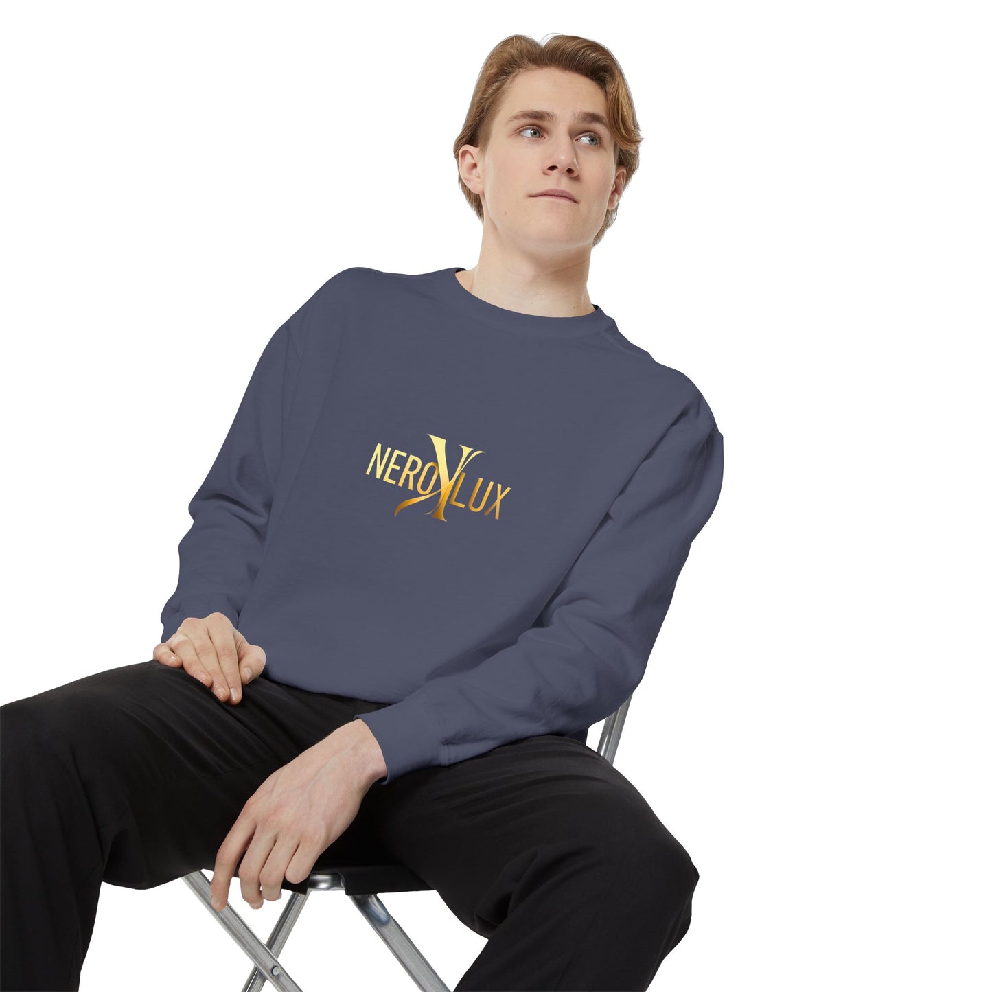 NeroLux Gold Script Sweatshirt