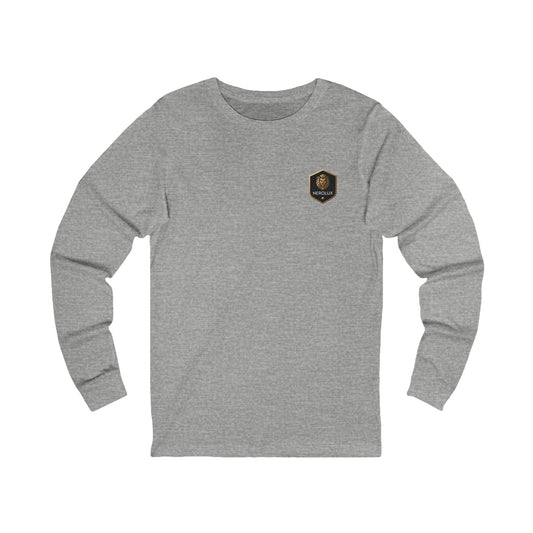Casual Unisex Long Sleeve Tee with custom NEROLUX design
