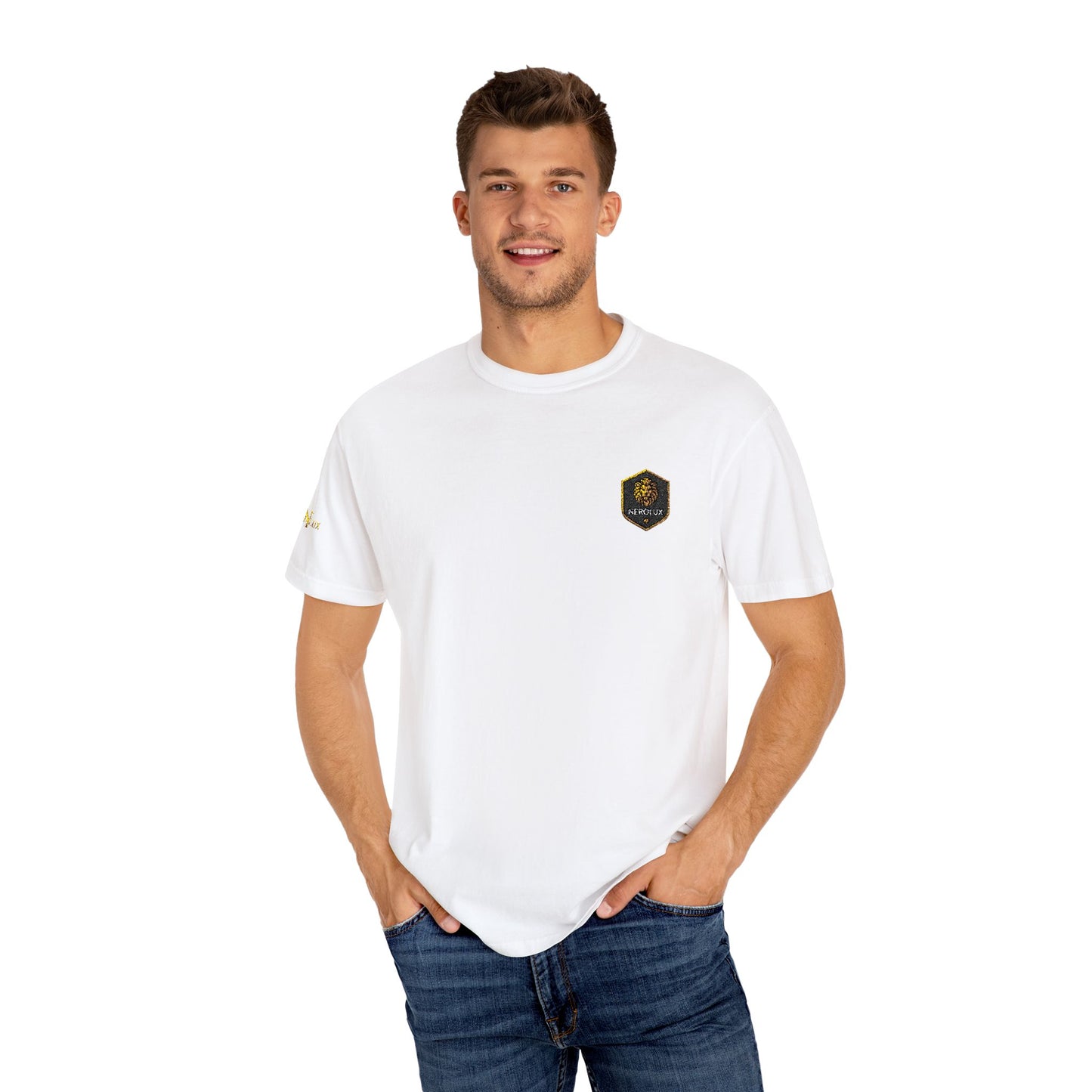 Lion Crest Tee –T-Shirt by NEROLUX DESIGN
