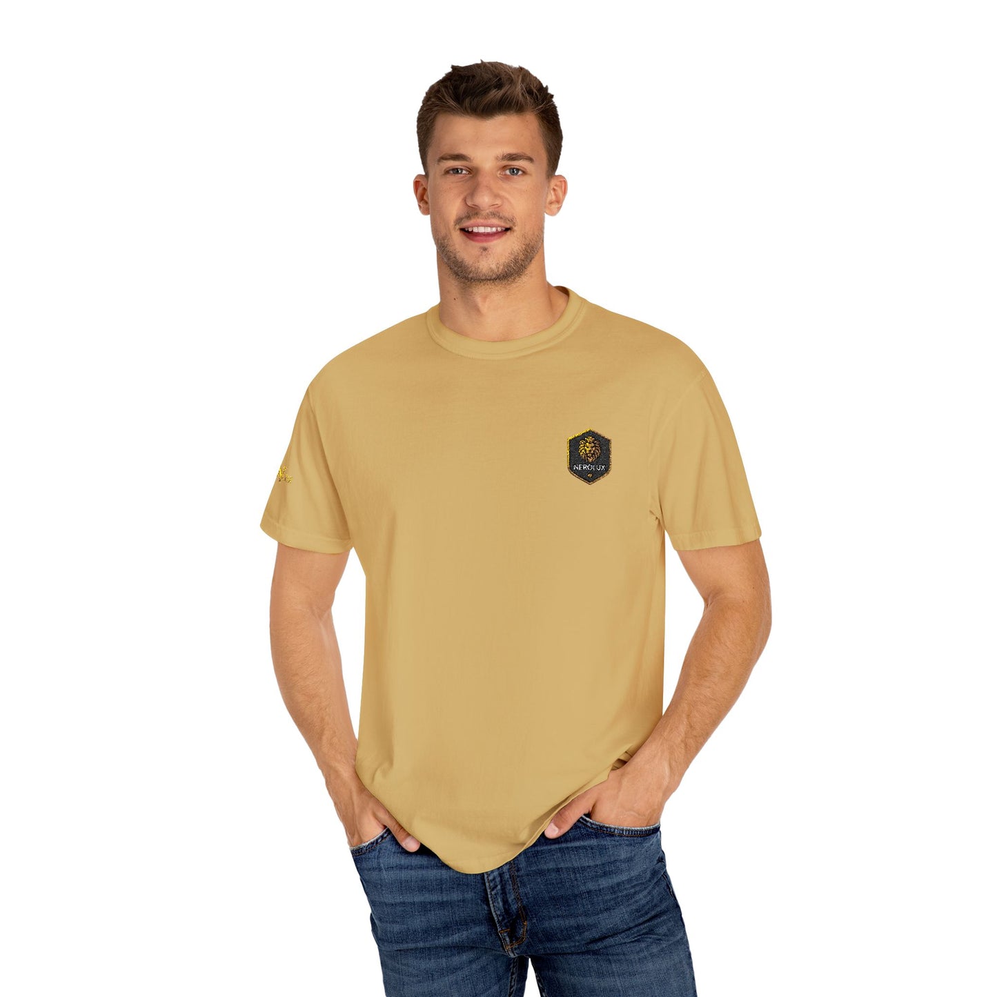 Lion Crest Tee –T-Shirt by NEROLUX DESIGN