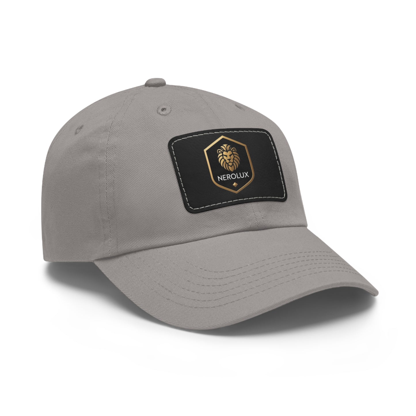Stylish Dad Hat with Leather Patch - Perfect Gift for Dads designed by nerolux