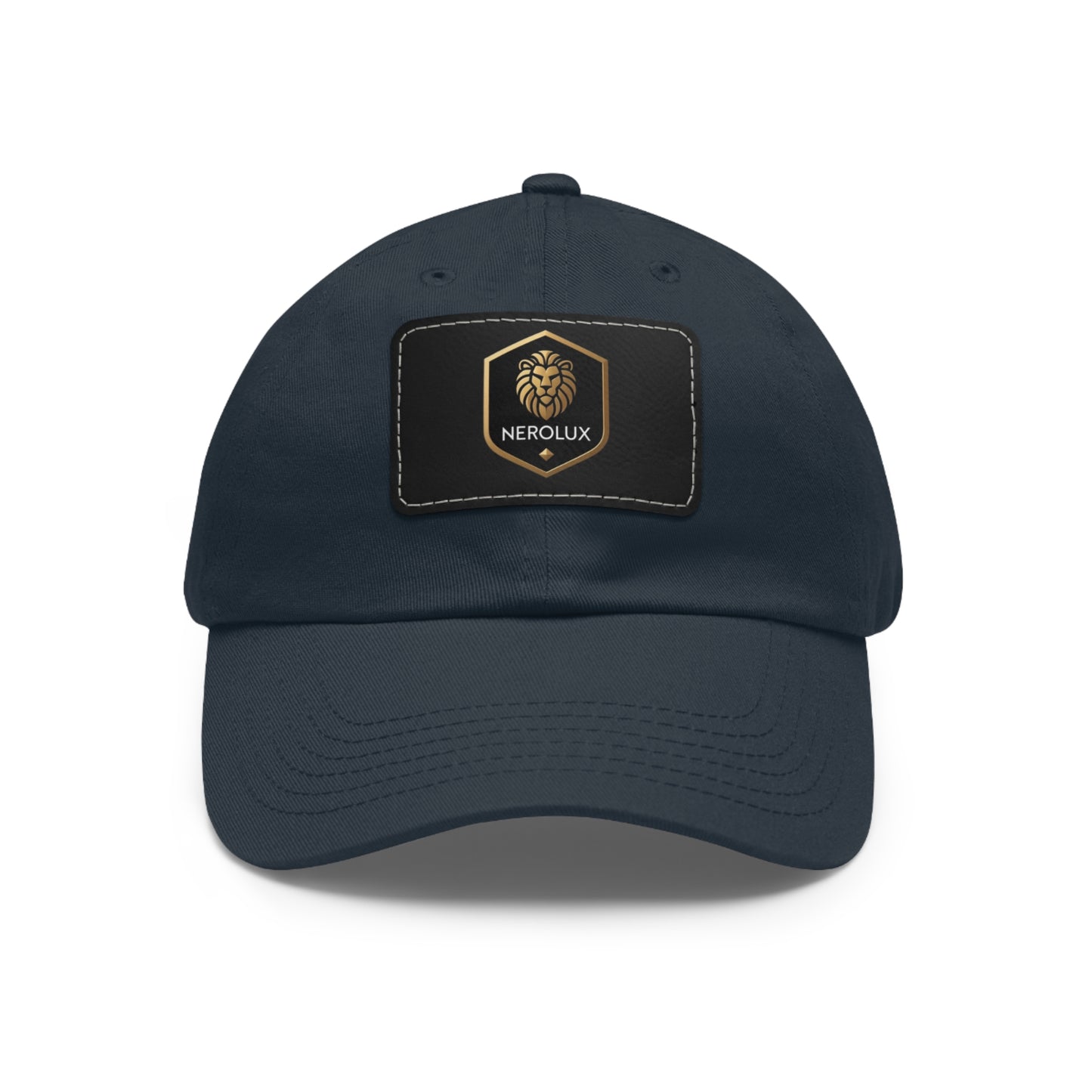 Stylish Dad Hat with Leather Patch - Perfect Gift for Dads designed by nerolux