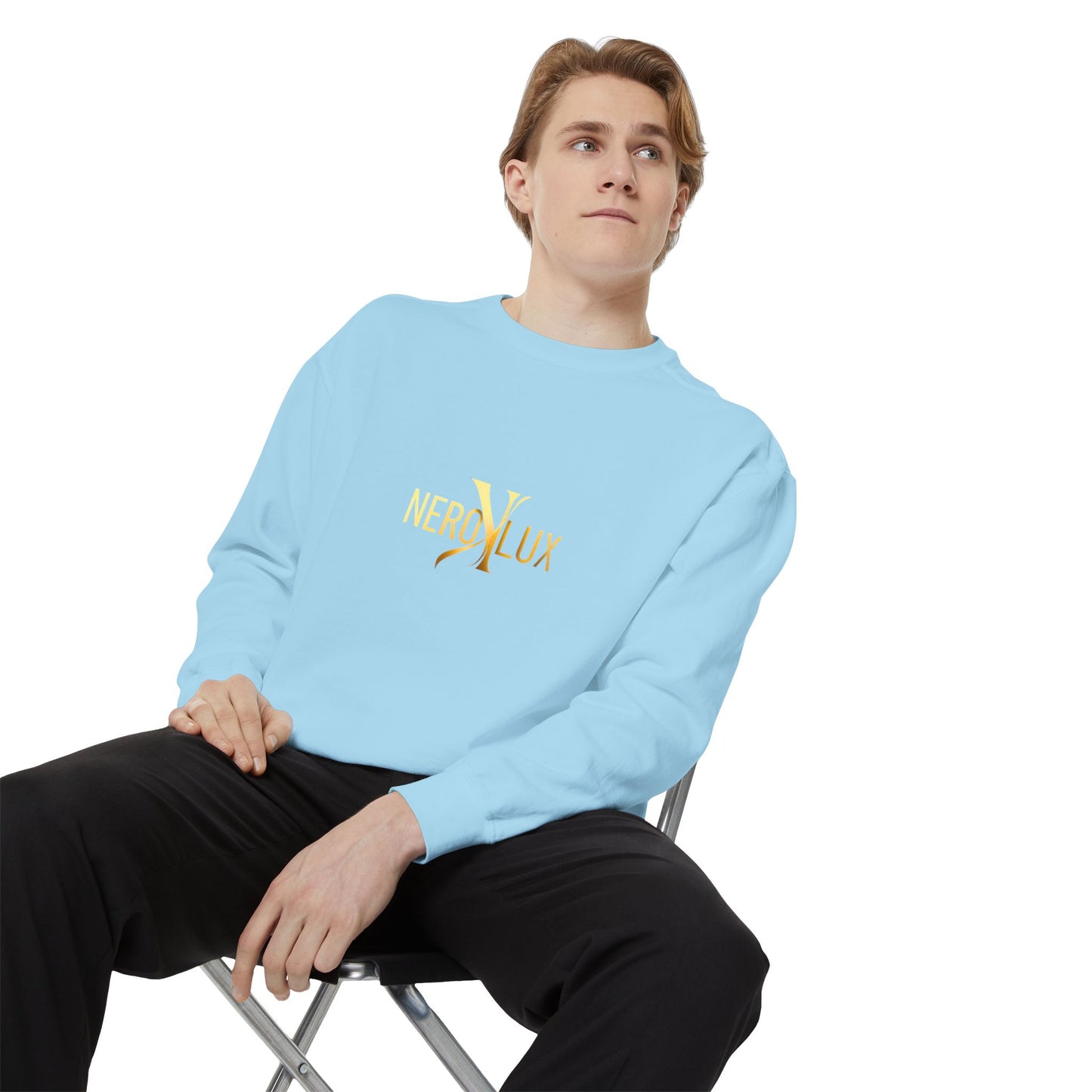 NeroLux Gold Script Sweatshirt