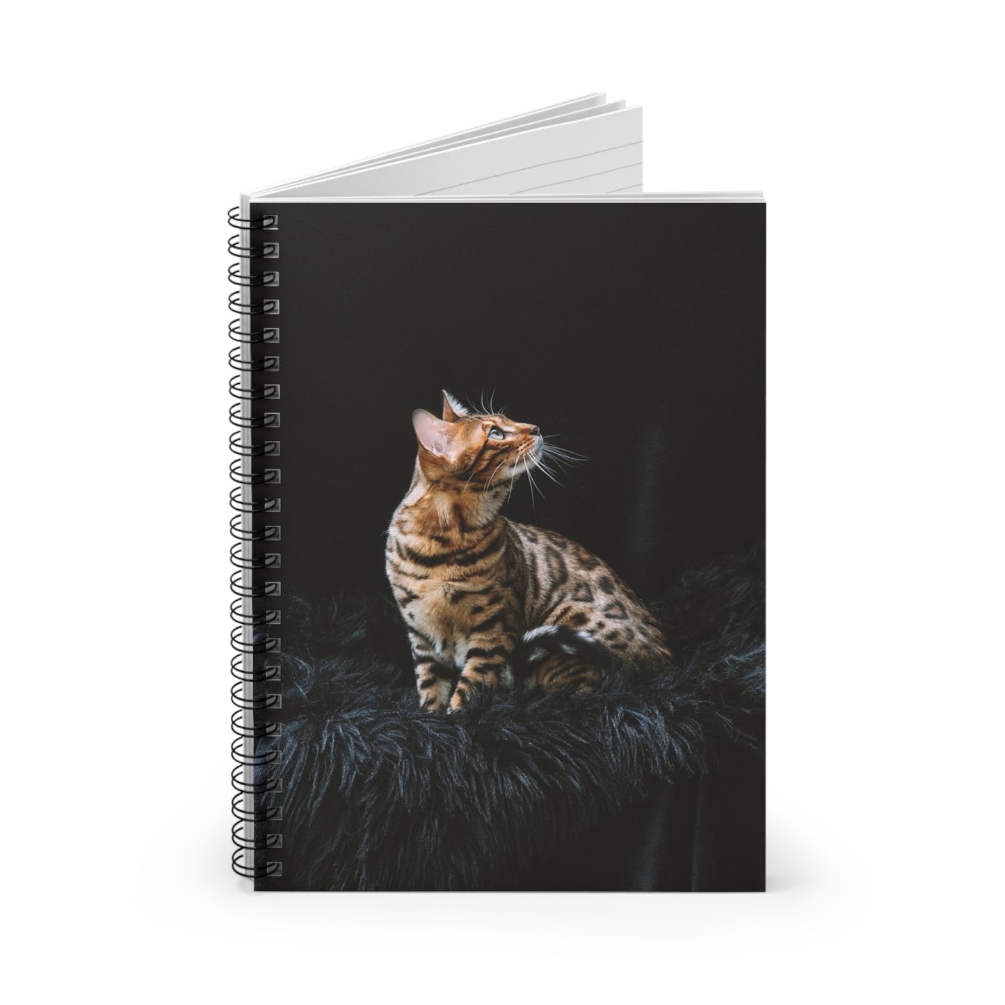 Cat Lover's Spiral Notebook - Ruled Line, Cute Cat Journal, Stationery Gift, Animal Lover Notebook, Pet Theme Planner, Cute Gifts