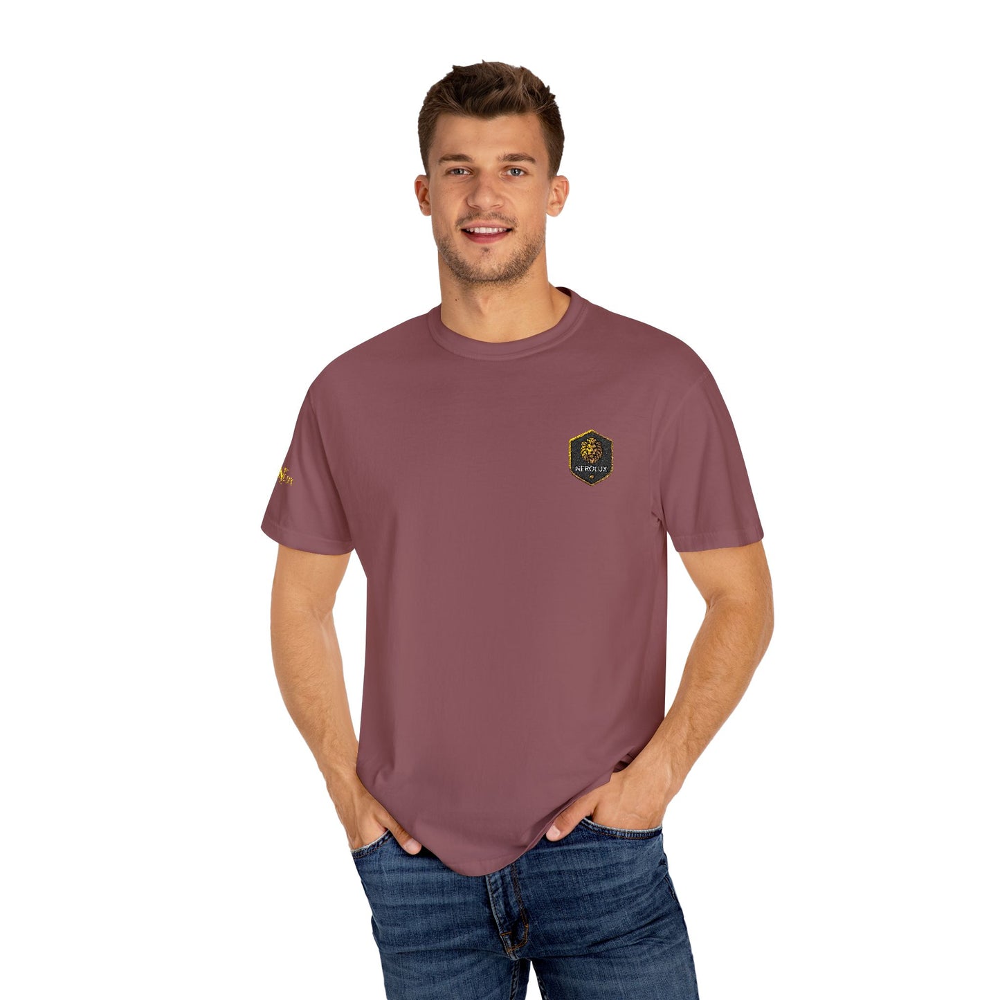 Lion Crest Tee –T-Shirt by NEROLUX DESIGN