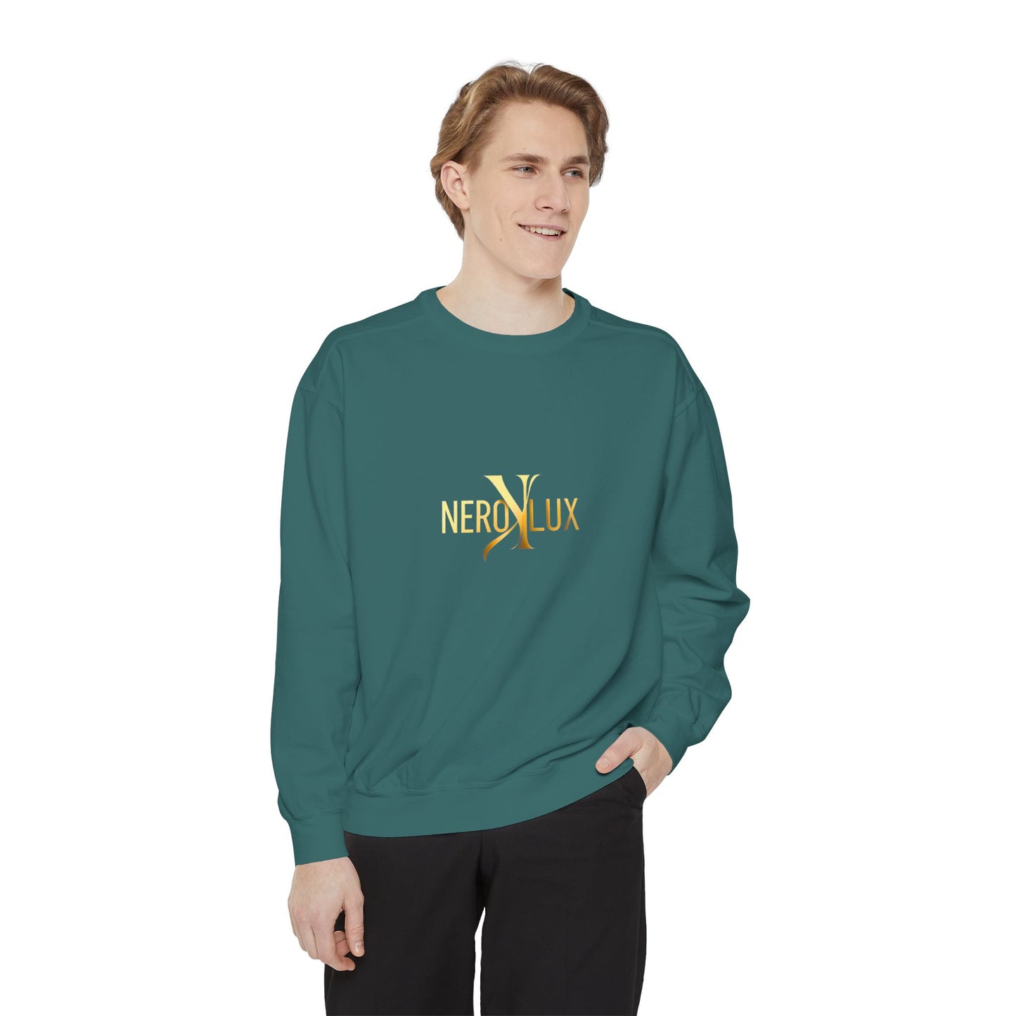 NeroLux Gold Script Sweatshirt