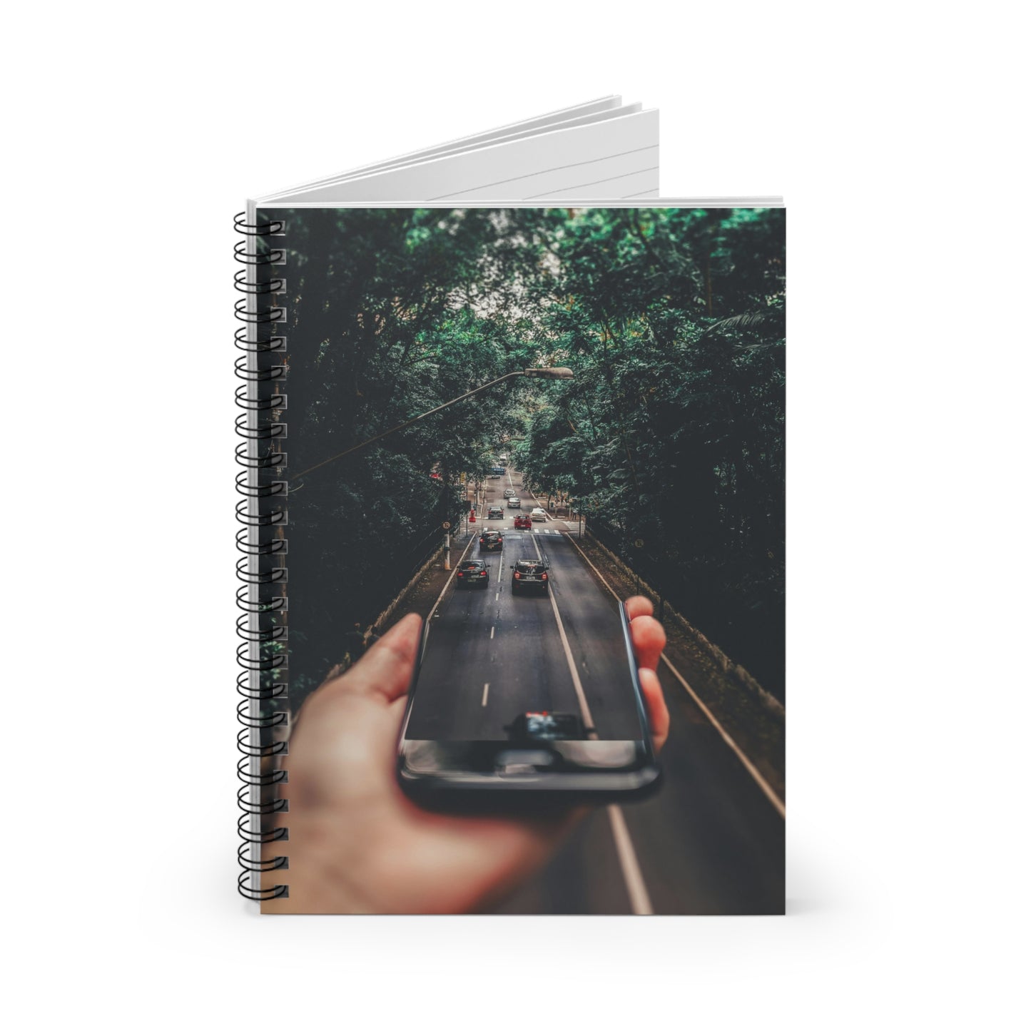 Wanderlust Spiral Notebook - Ruled Lines for Travel Lovers, Journal, Sketchbook, Gift for Adventurers, Road Trip Memories