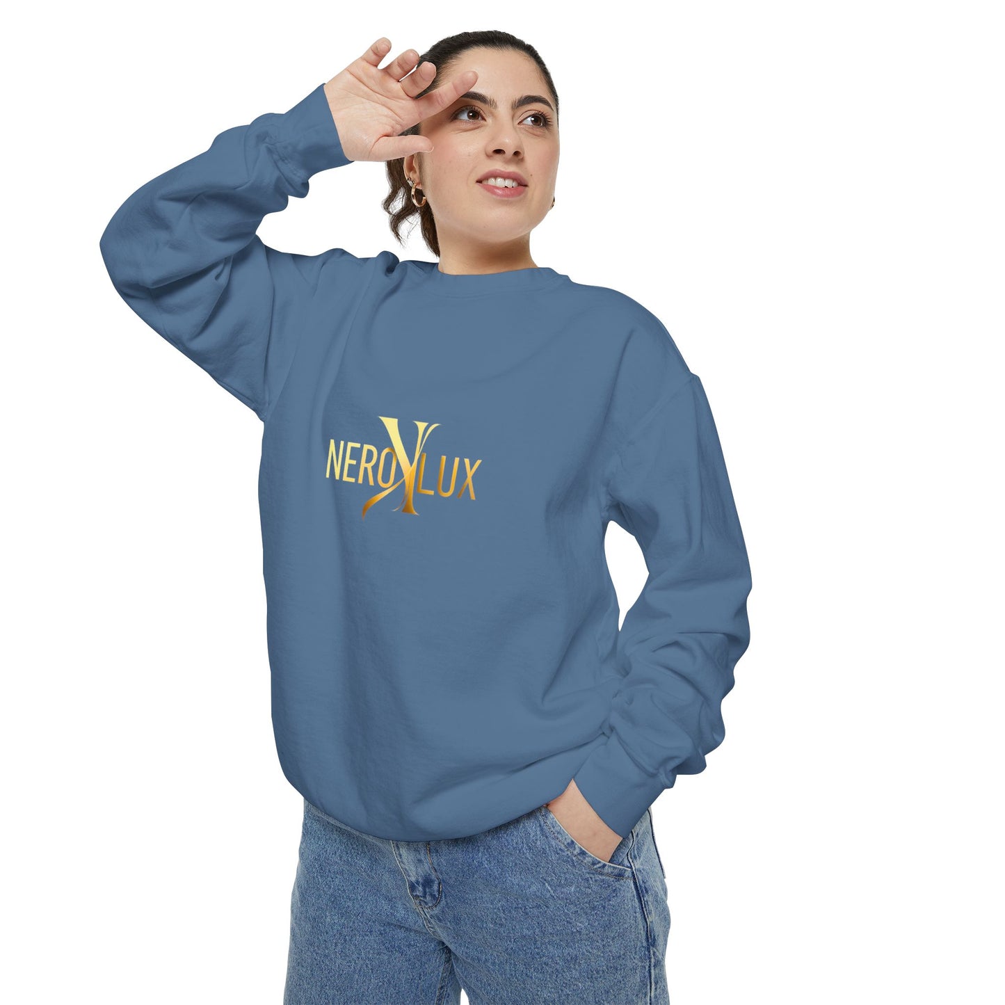 NeroLux Gold Script Sweatshirt
