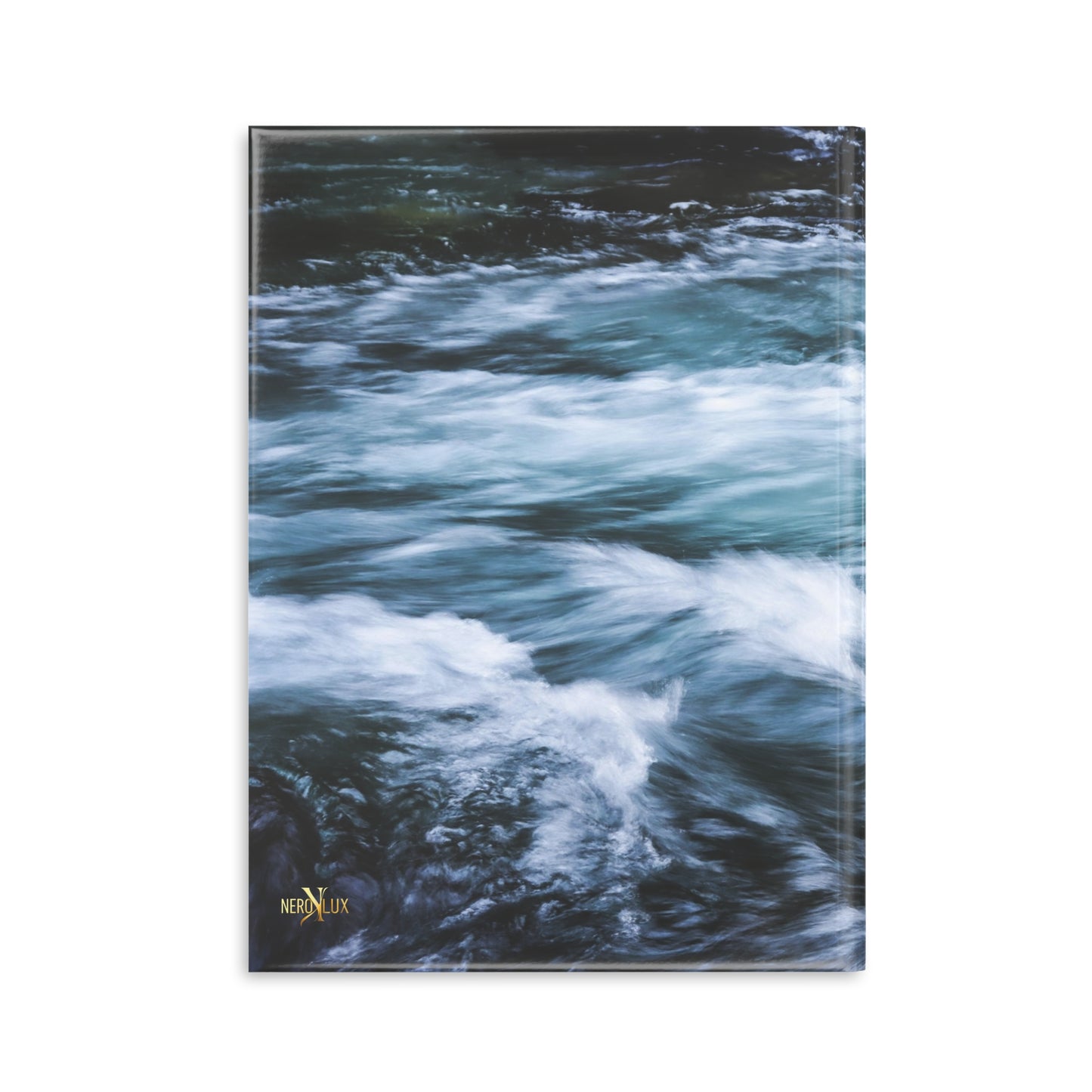 Ocean-Inspired Hardcover Notebook, Nature Journal, Puffy Cover Diary, Water-Themed Sketchbook, Gift for Writers