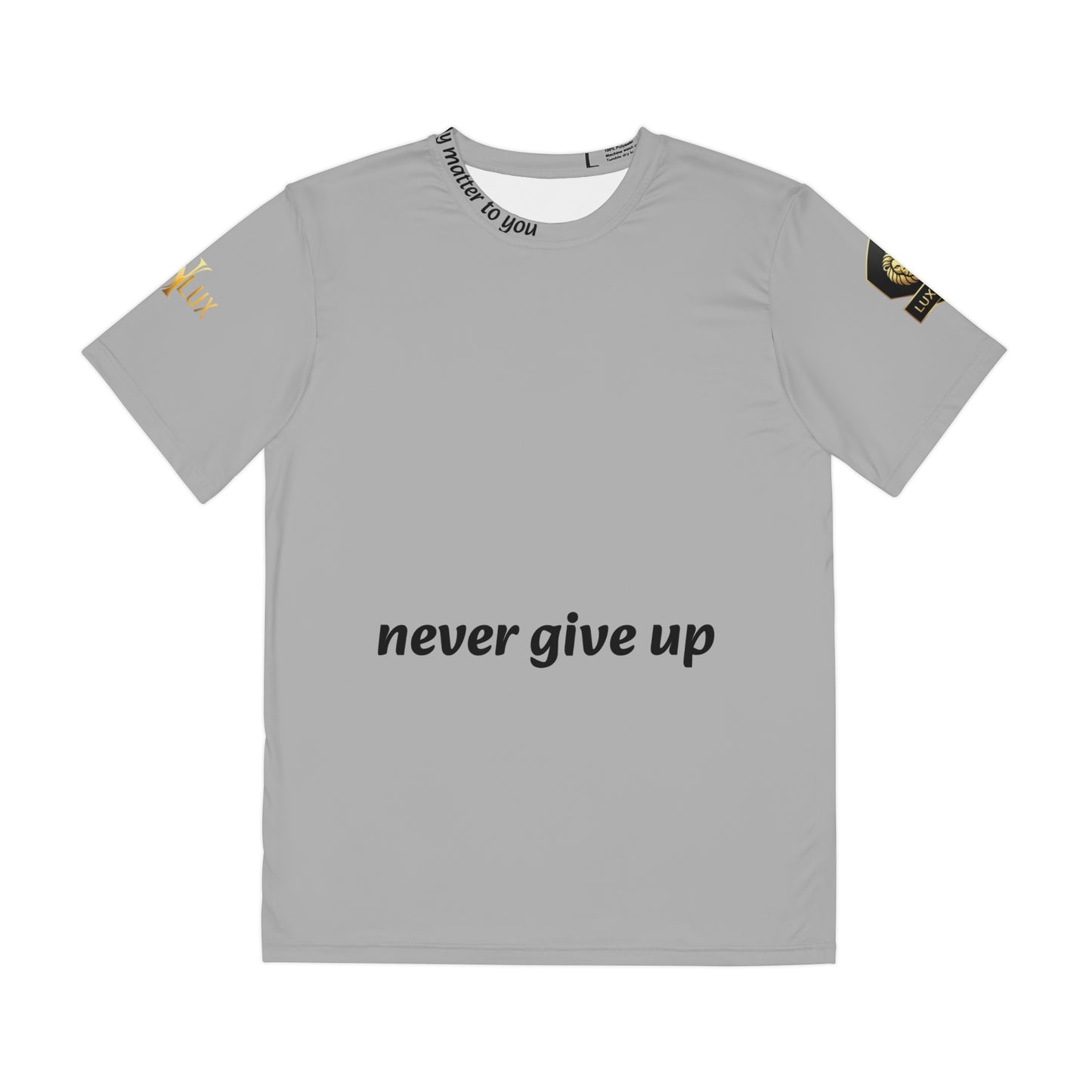 Motivational Gym Tee, Men's Athletic Shirt, Fitness Apparel, Workout Top, Inspirational Clothing, Positive Vibes Tee