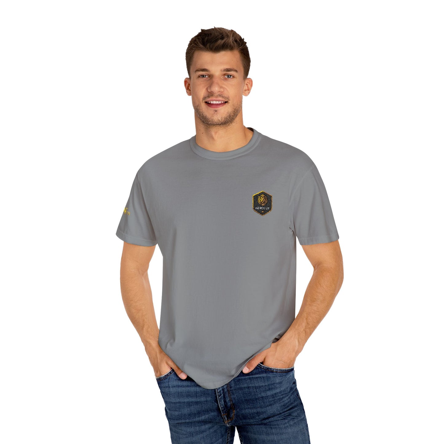 Lion Crest Tee –T-Shirt by NEROLUX DESIGN
