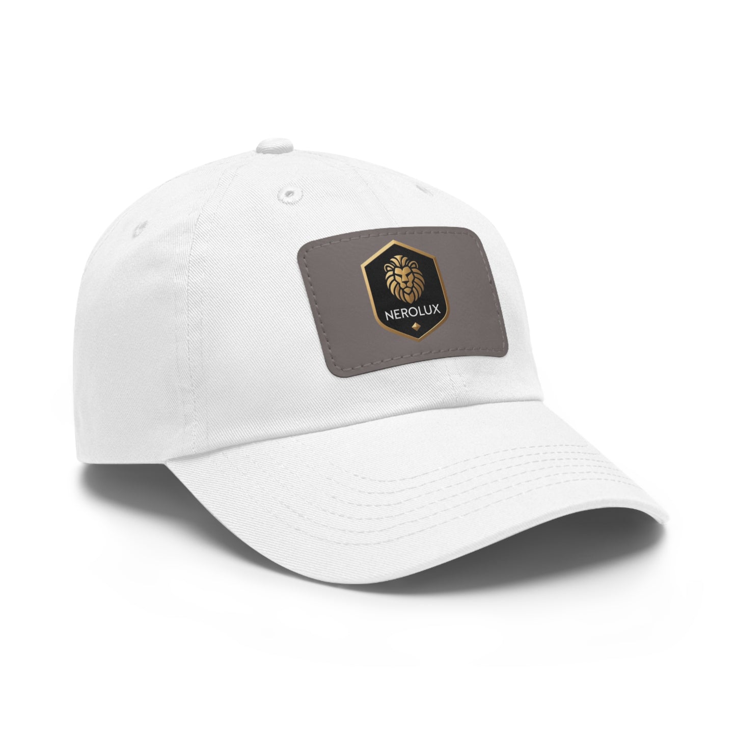 Stylish Dad Hat with Leather Patch - Perfect Gift for Dads designed by nerolux