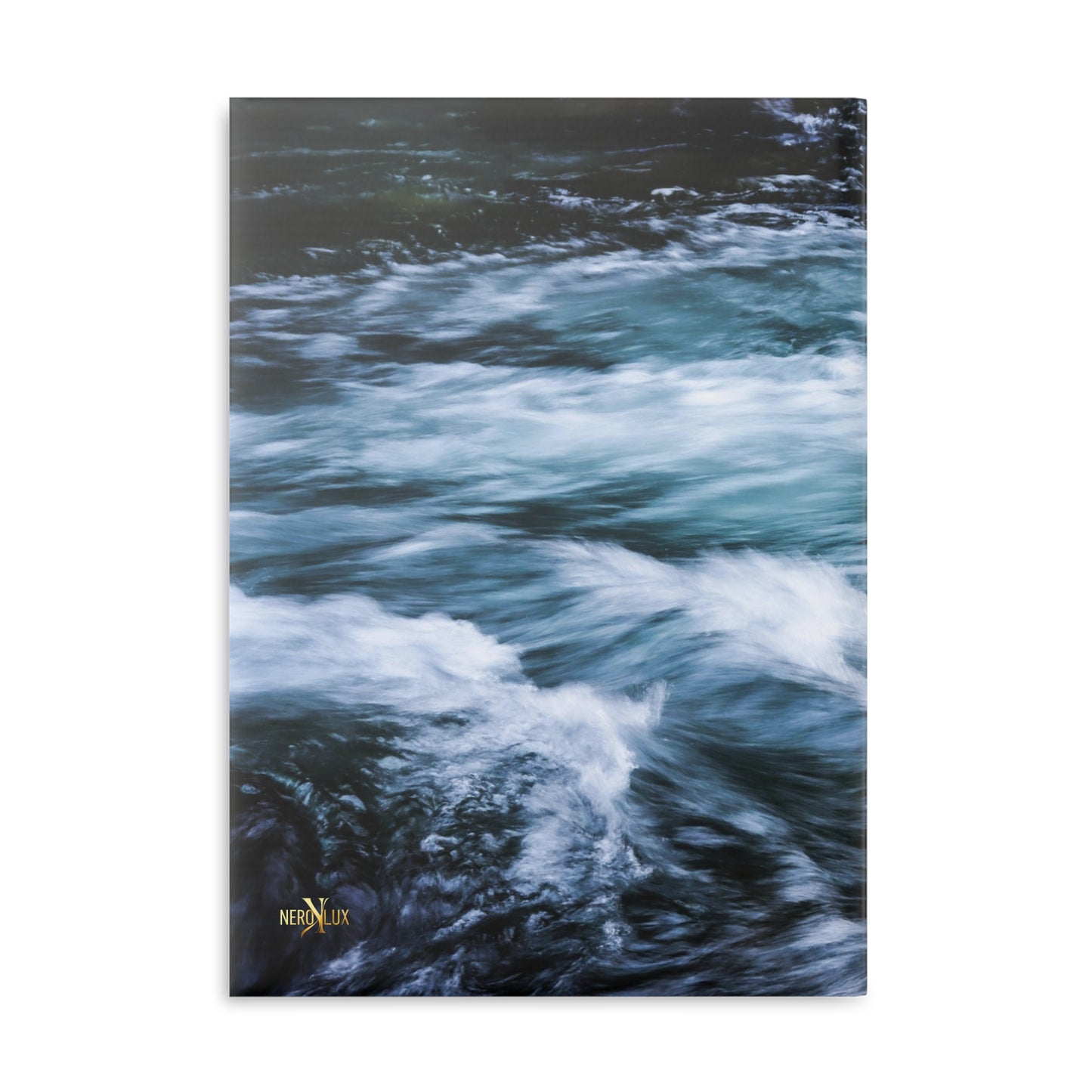 Ocean-Inspired Hardcover Notebook, Nature Journal, Puffy Cover Diary, Water-Themed Sketchbook, Gift for Writers