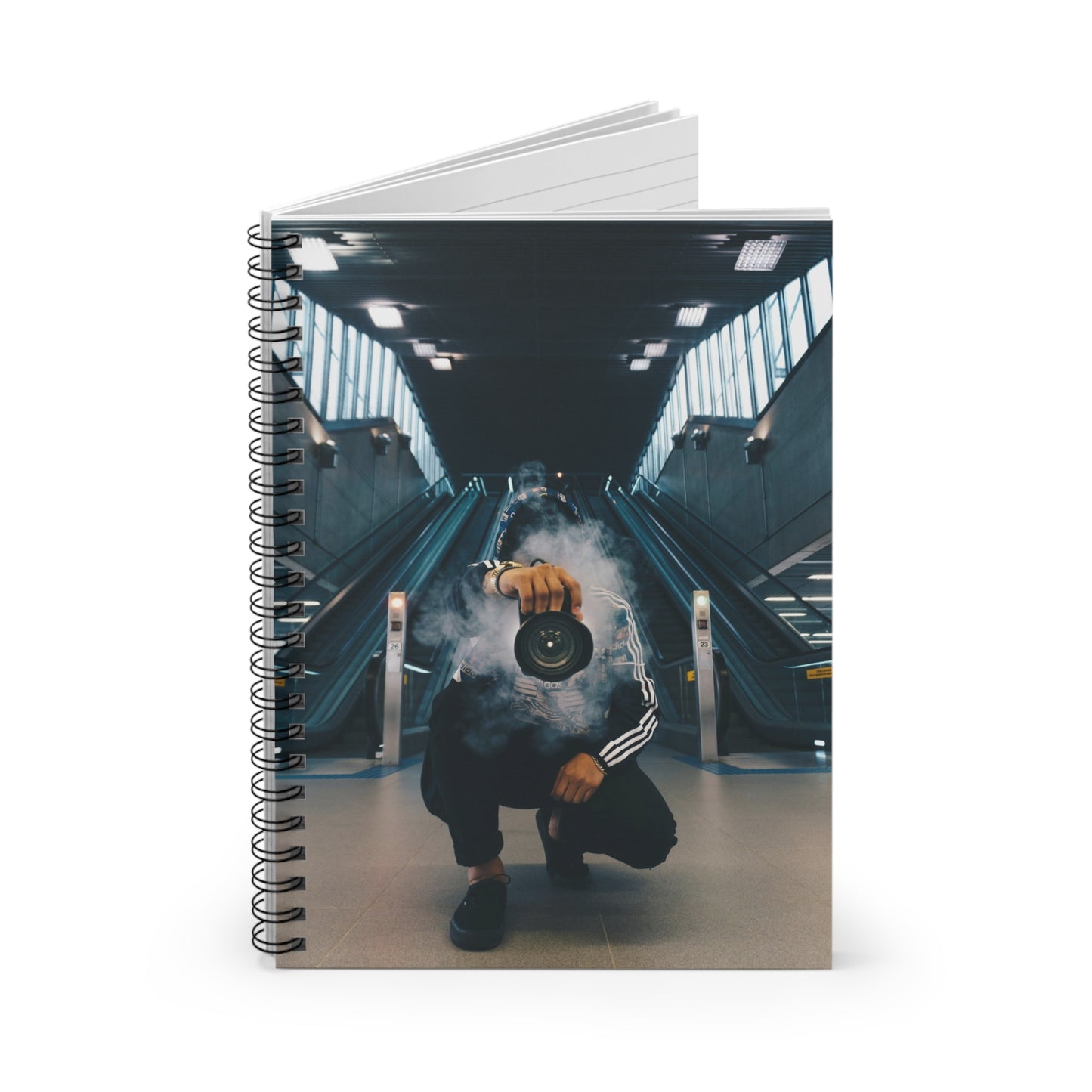 Urban Photography Spiral Notebook - Inspirational Journal for Creatives, Sketchbook, Writing Pad, Gift for Artists, School Supplies